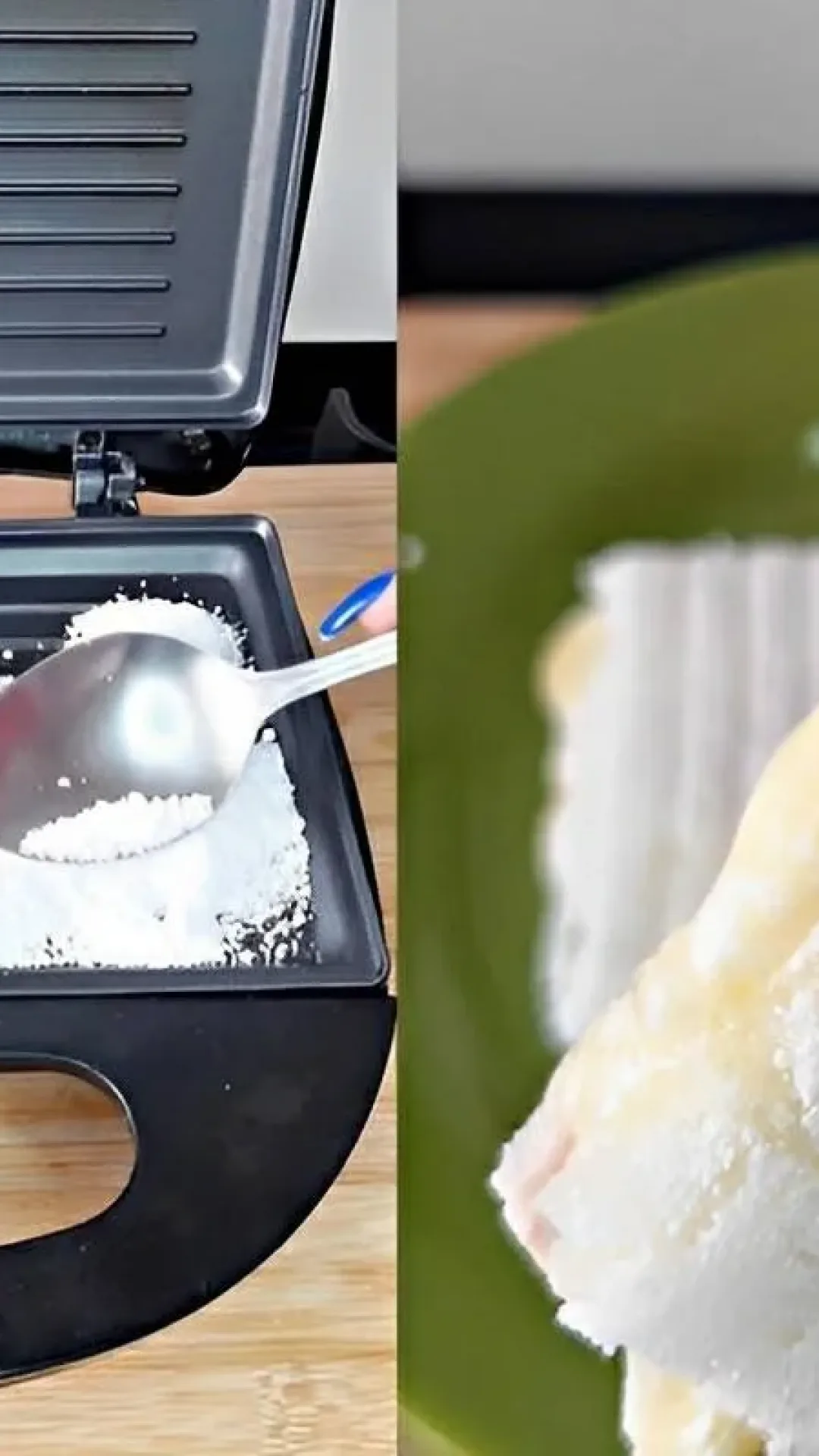 Lanche de tapioca na sanduicheira para começar o ano mais leve e saudável