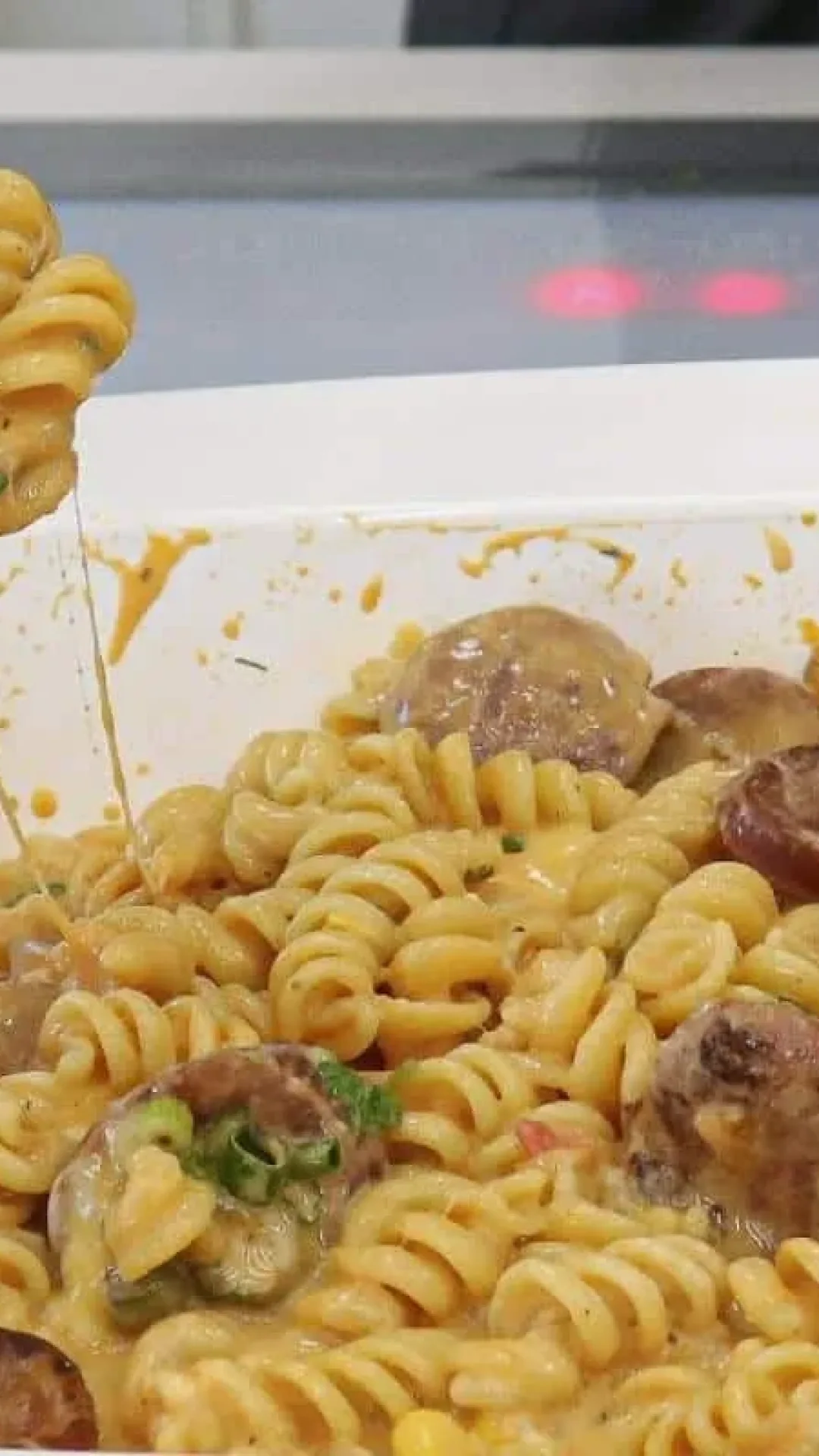 Macarrão cremoso delcioso que eu faço quando sem muito tempo sobrando para cozinhar