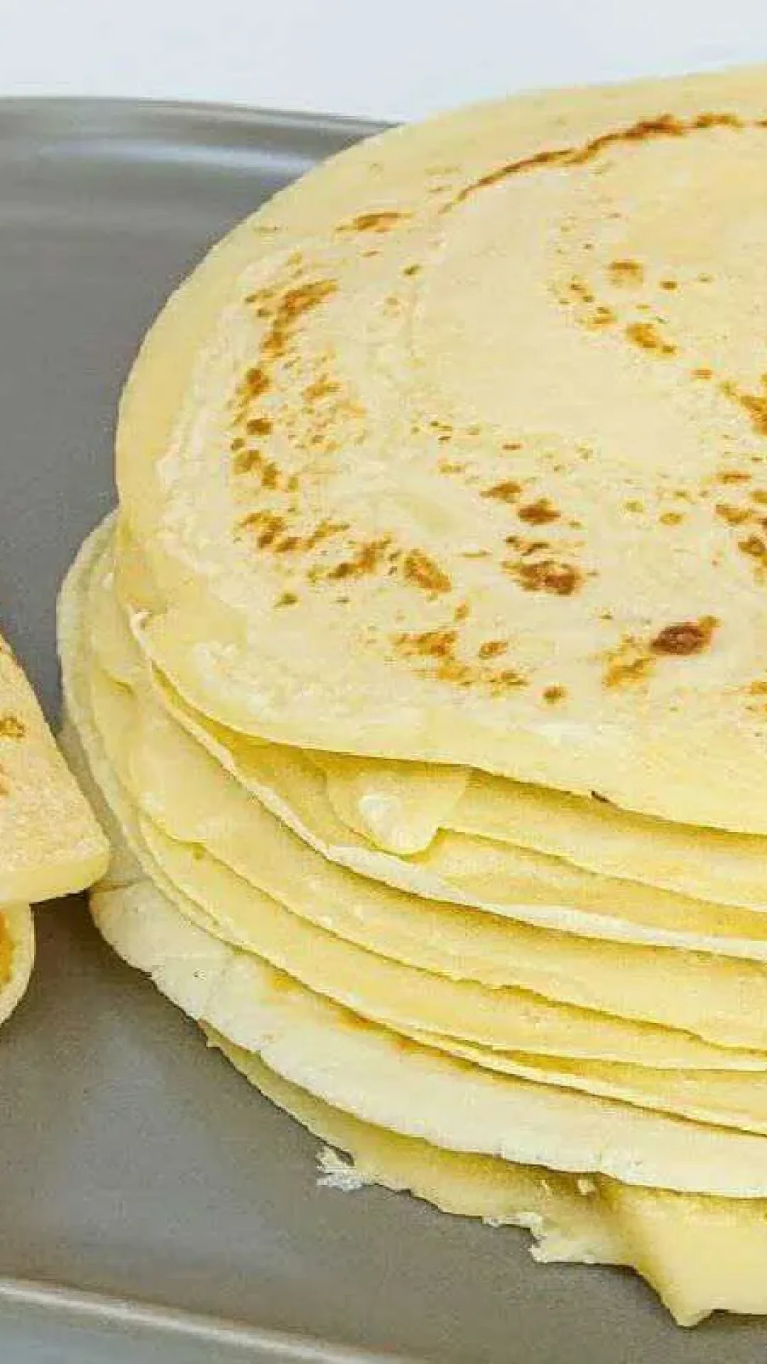 Massa de panqueca especial sem leite que você vai adorar preparar no seu jantar