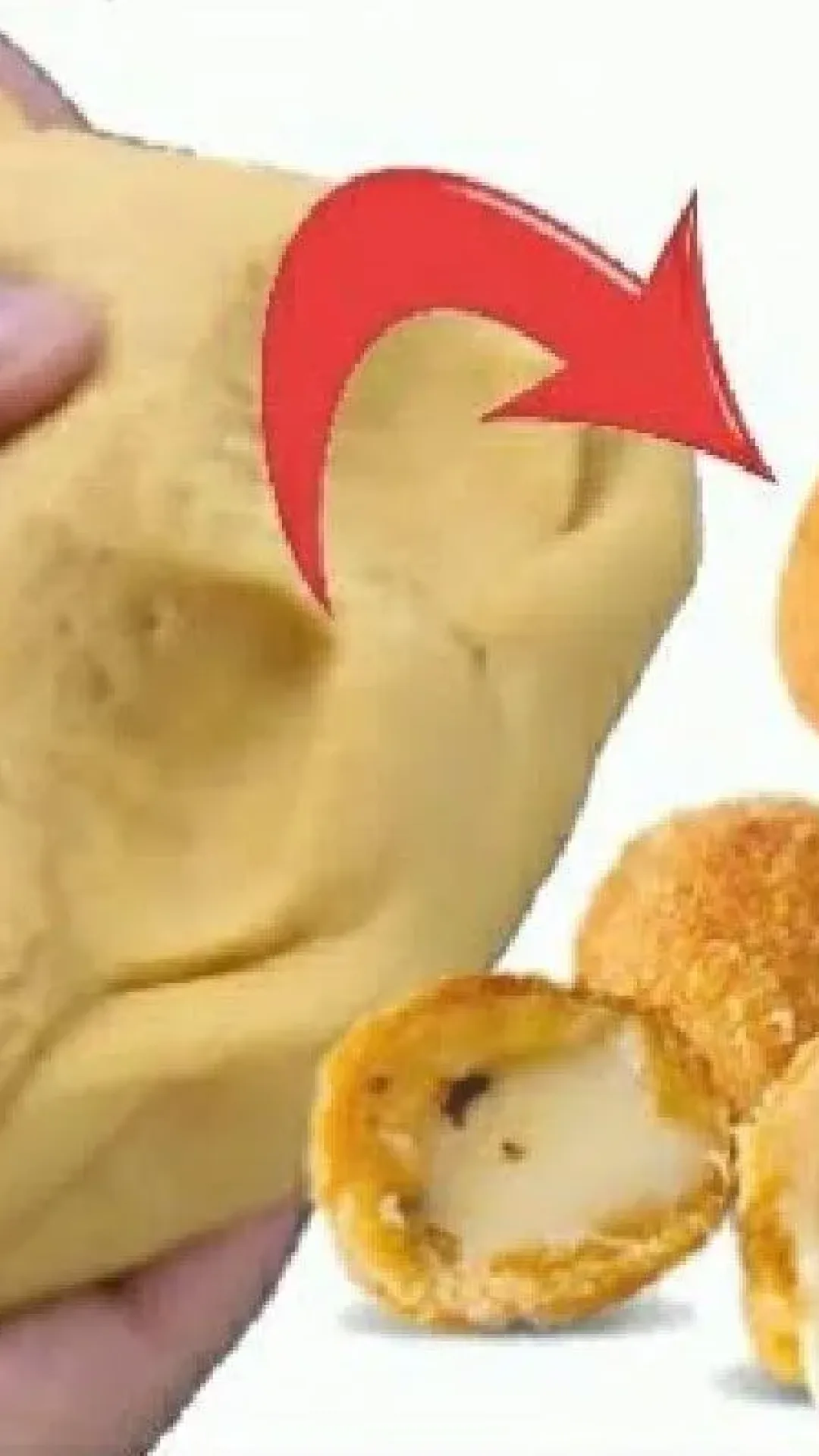 Massa de salgado frito que dá para fazer coxinha, risoles ou bolinhas de queijo