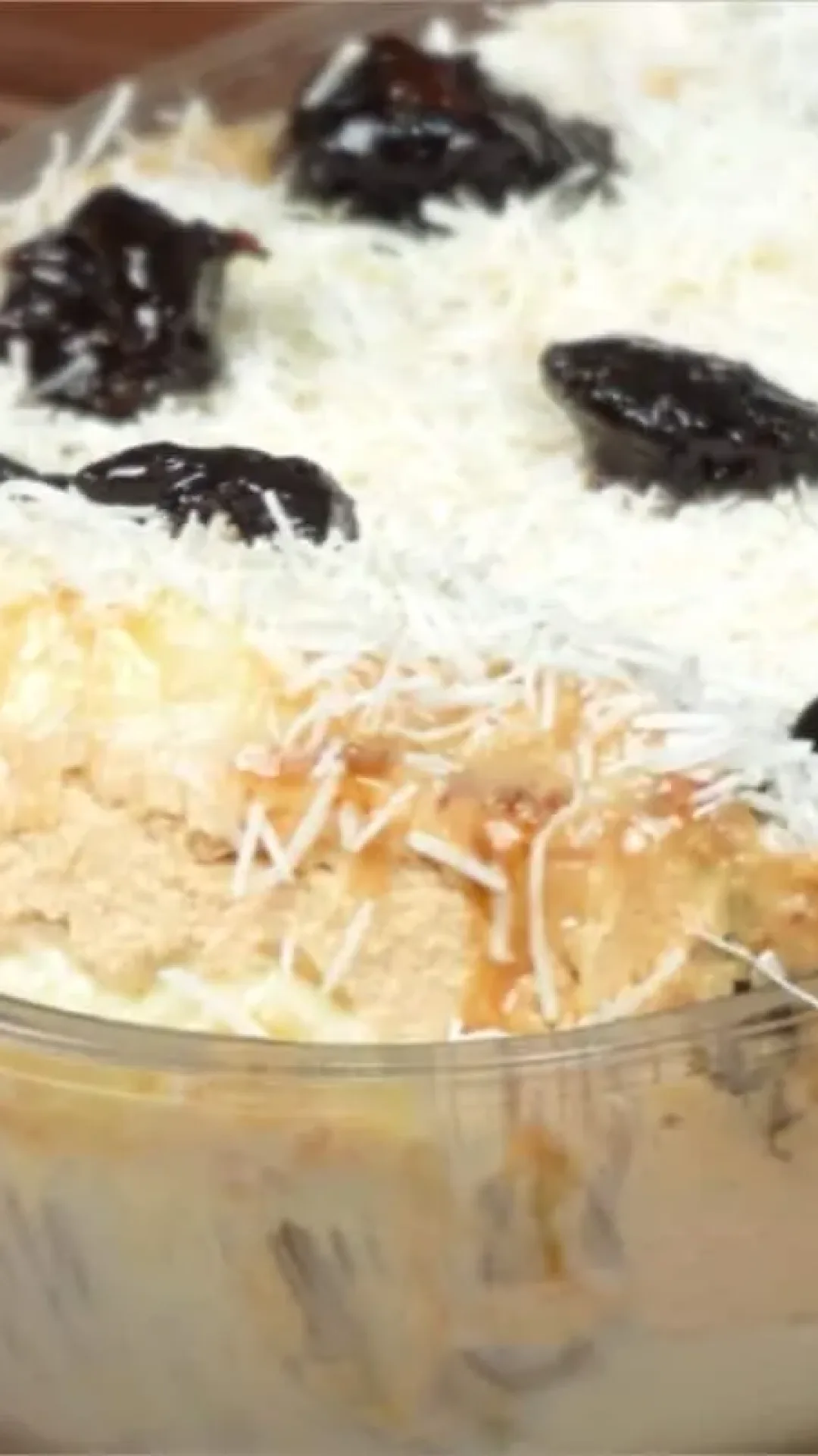 Olho de Sogra na travessa: quando faço essa sobremesa aqui em casa não sobra nada de tão deliciosa