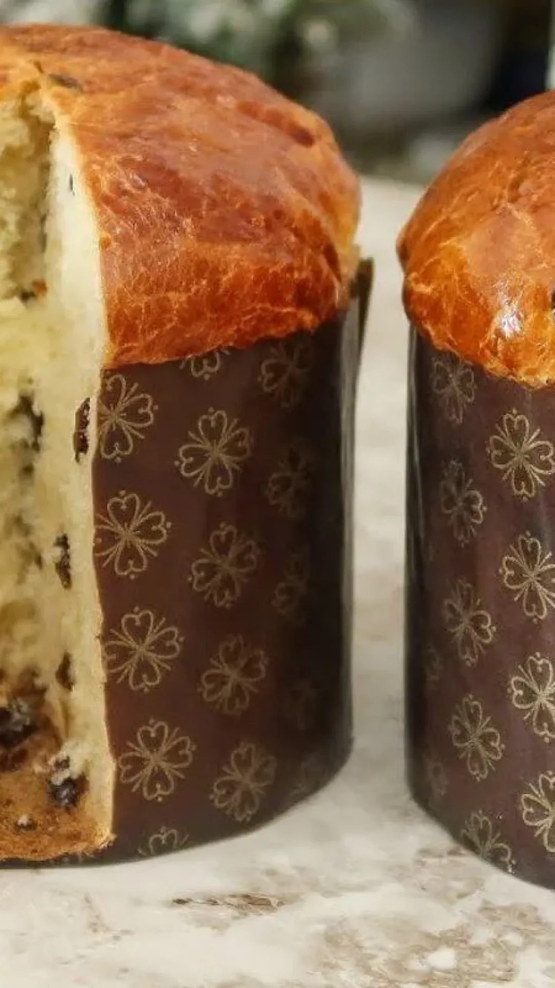 Panetone feito em casa para você servir sua família e ainda presentear os convidados