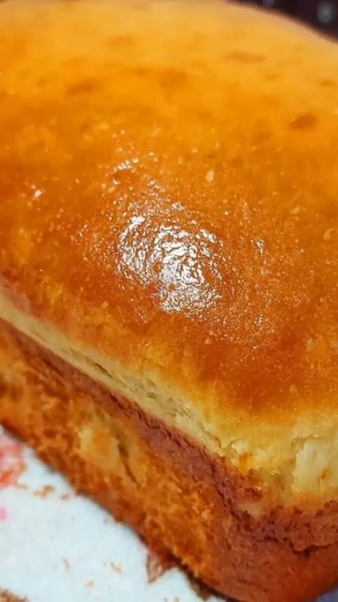 Pão caseiro de água que cresce muito e fica bem fofinho e macio