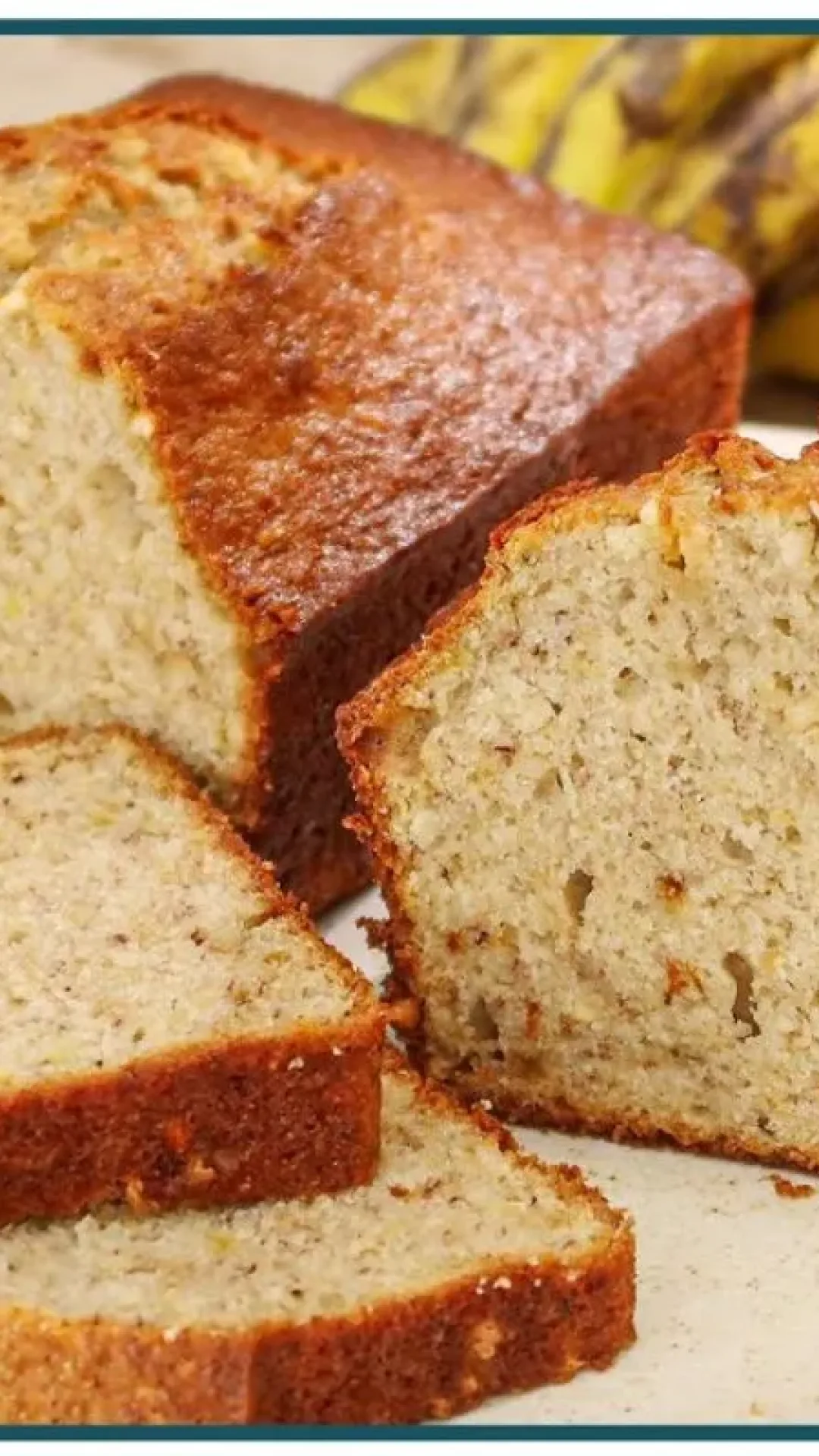 Pão caseiro de banana: pão fácil e rápido para o seu café da manhã