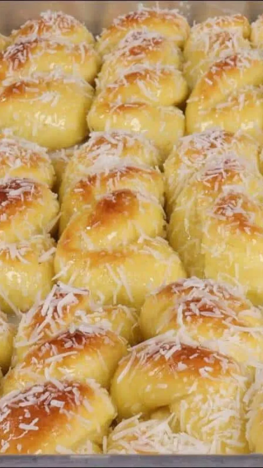 Pão nuvem de coco macio e molhadinho igual de padaria para seu café da manhã