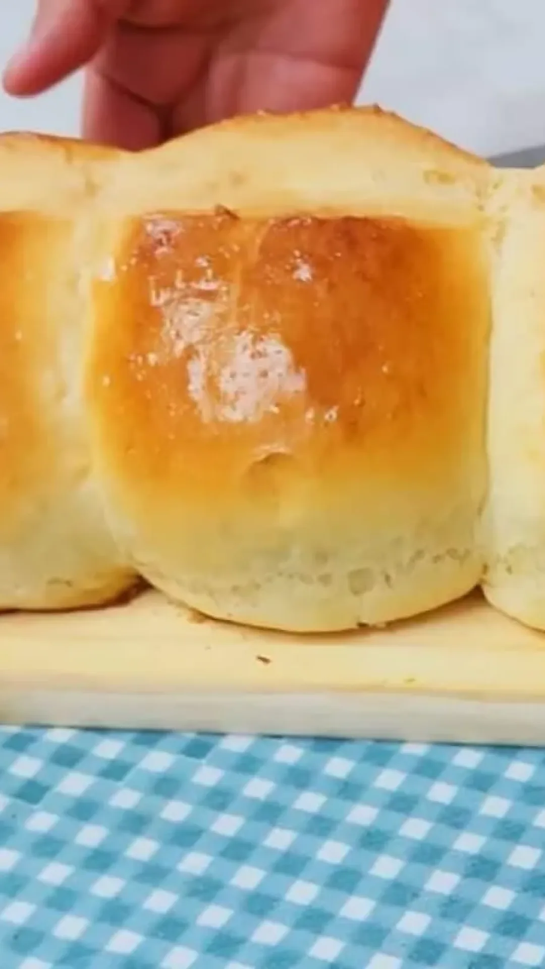 Pão sovado fofinho e saboroso: ótimo para seu café da manhã de dia das mães