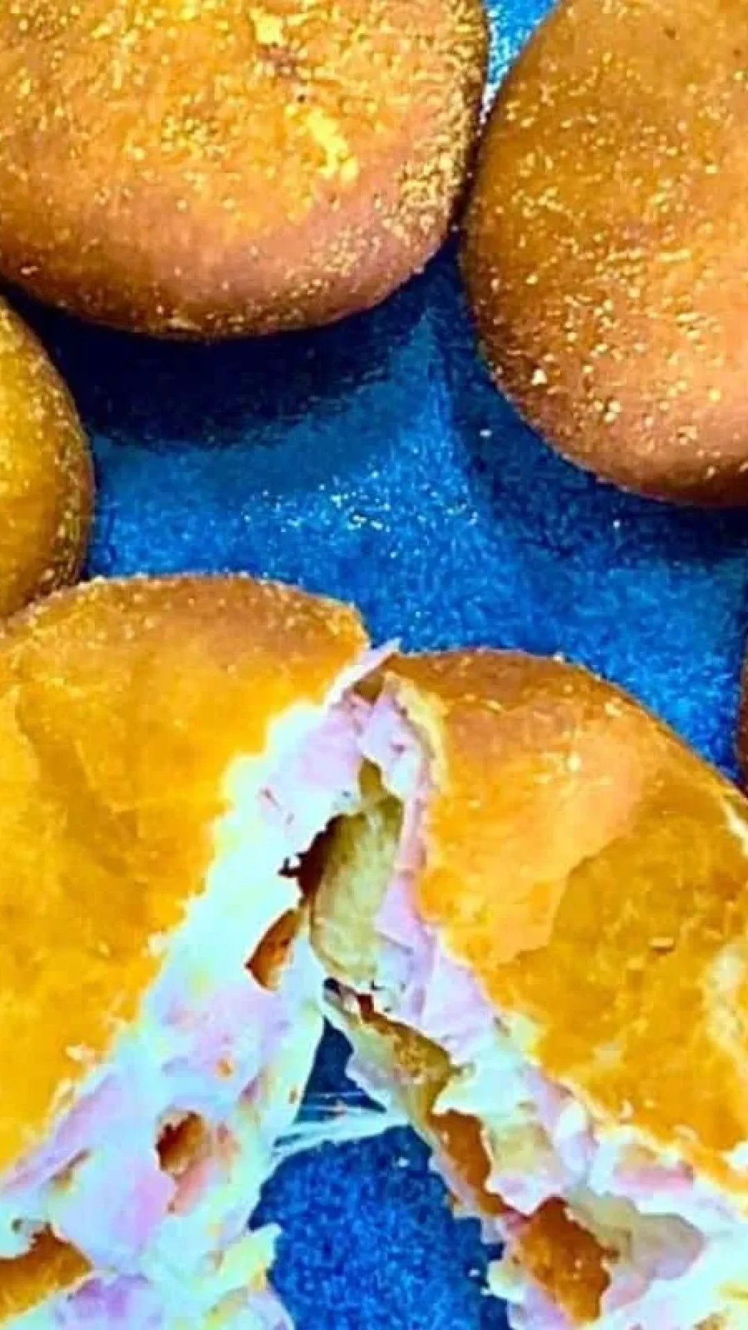 Pãozinho frito recheado diferente de tudo que você já experimentou e fica delicioso