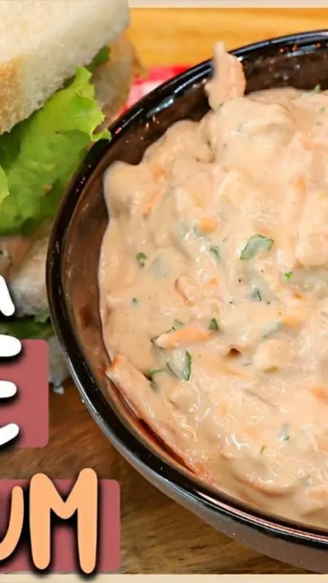 Patê de atum simples e delicioso perfeito para fazer sanduíches naturais