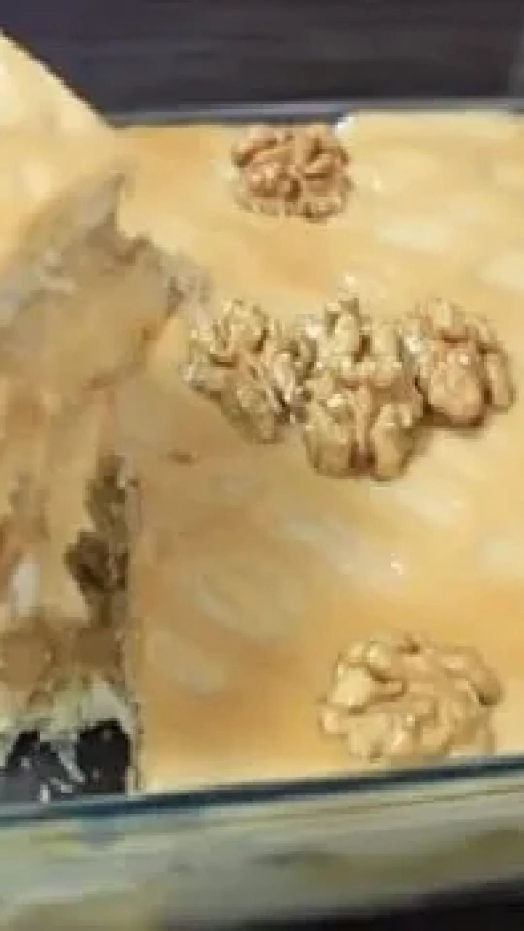 Pavê de Doce de Leite com Nozes