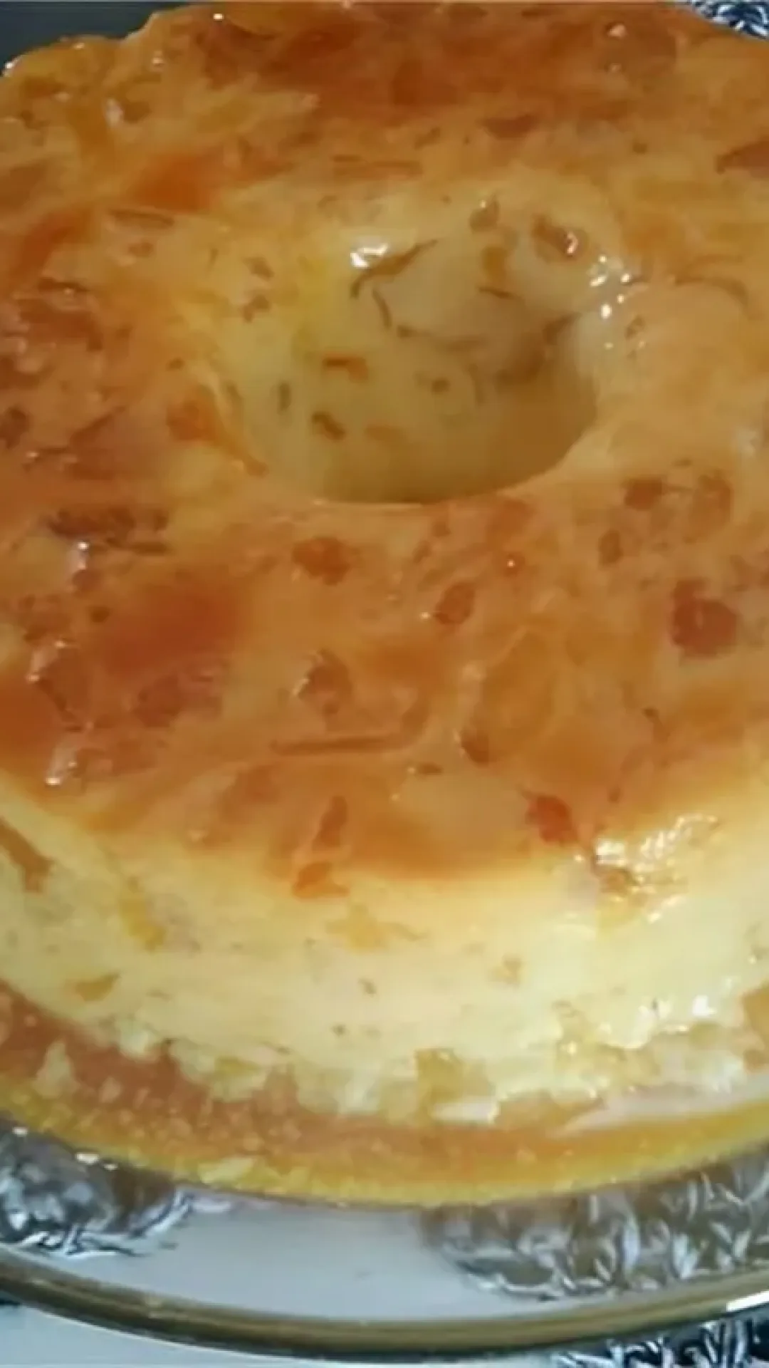 Pudim de abacaxi bem levinho e delicioso a sobremesa perfeita para o seu natal
