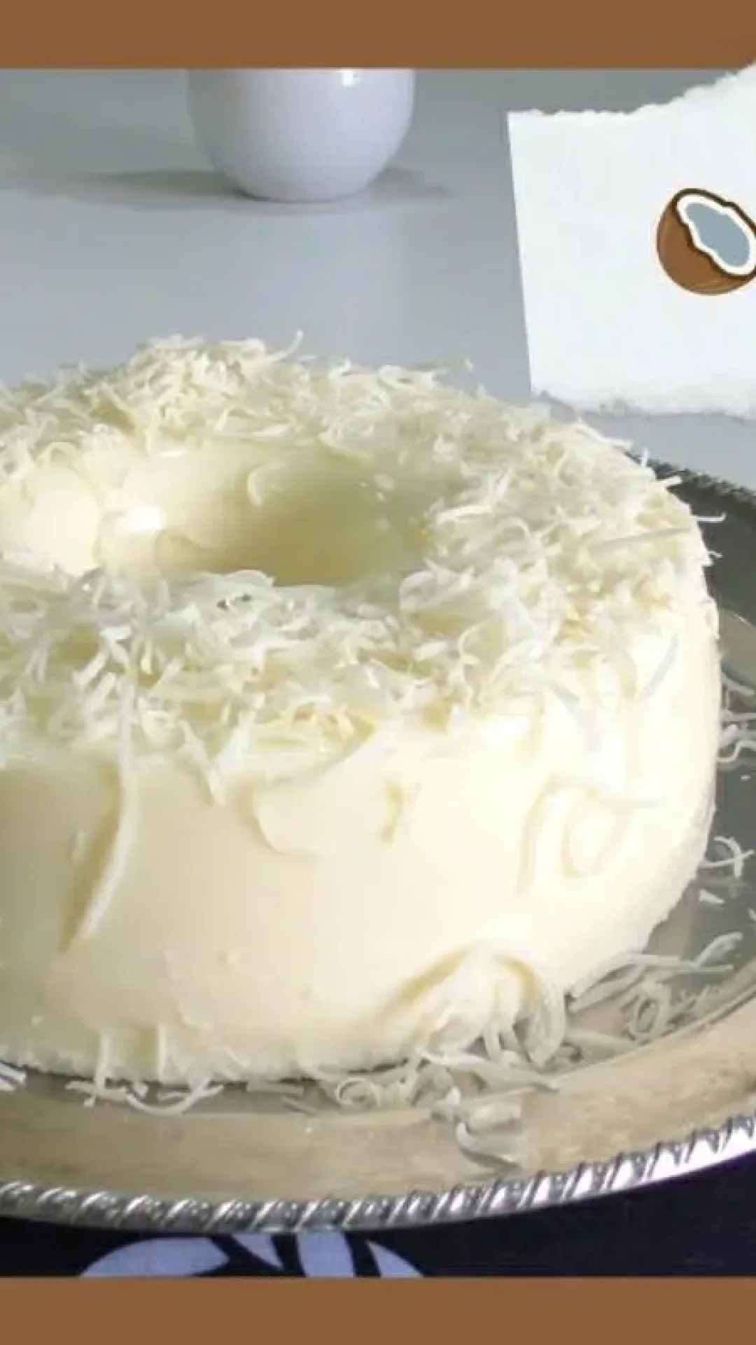 Pudim de coco simples e prático uma sobremesa deliciosa que toda família vai adorar