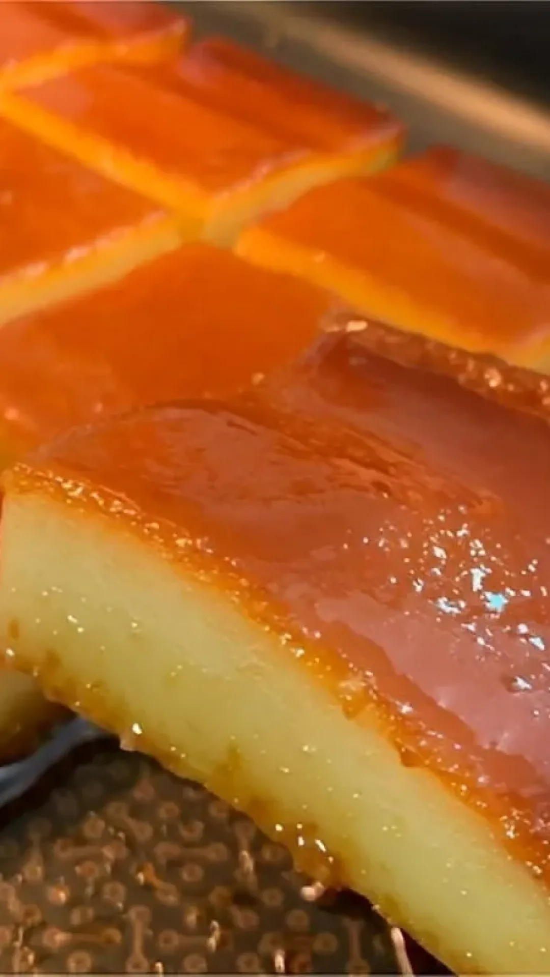 Pudim de padaria autêntico aquele bem gostoso e firme com gosto de queijo