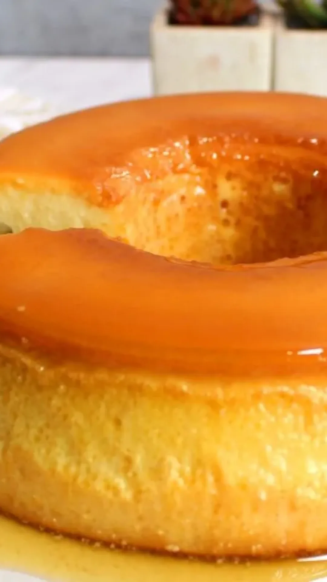 Pudim grande de leite em pó: a sobremesa perfeita para a família toda aproveitar