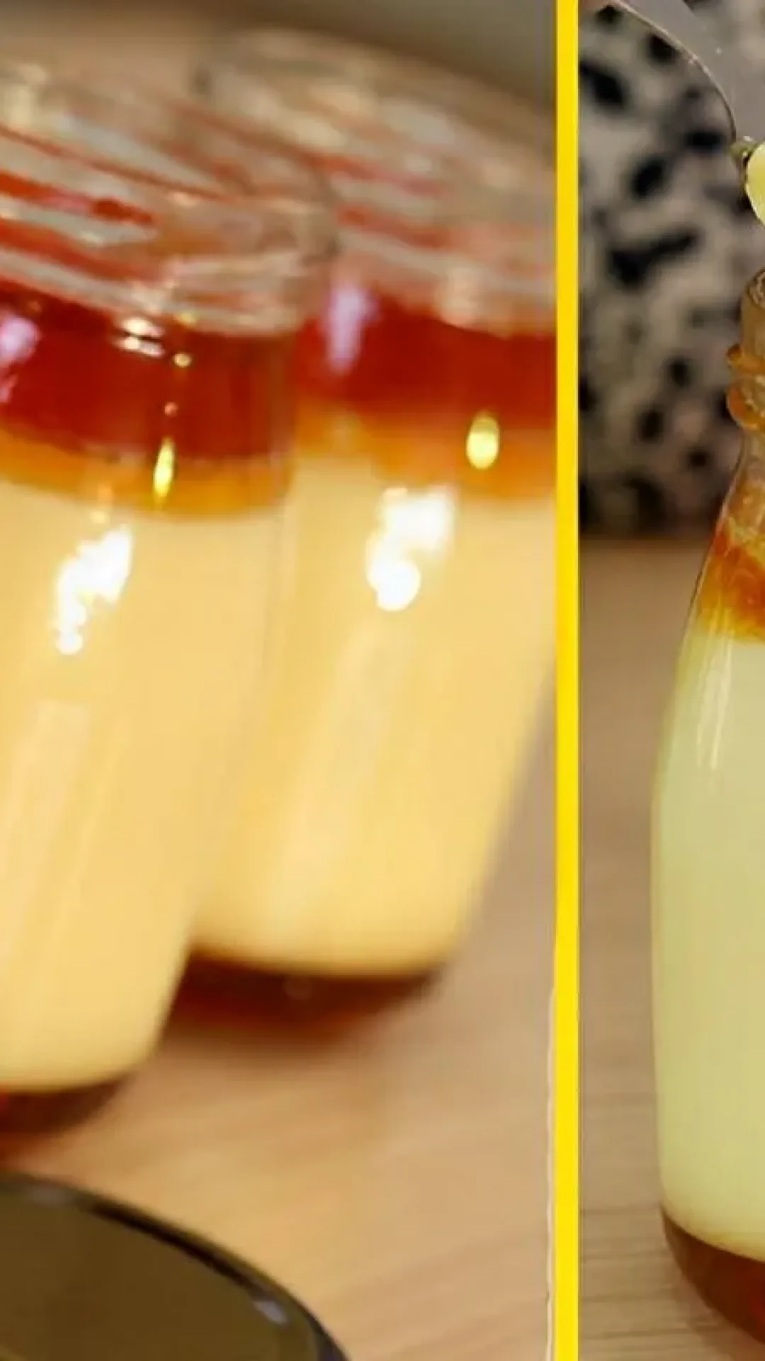 Pudim no pote de vidro feito na panela de pressão cremoso delicioso e fica pronto em 5 minutos