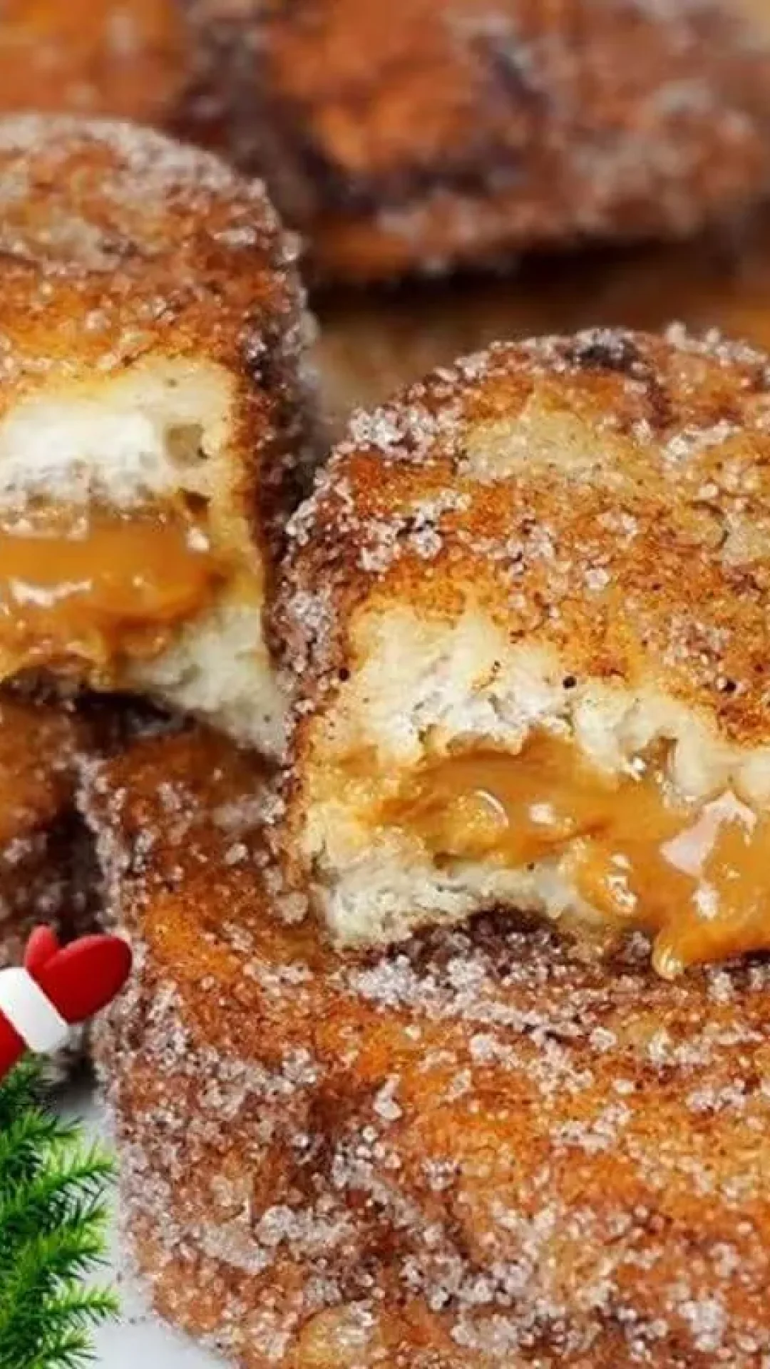 Rabanada fácil recheada para enfeitar seu natal e deixar tudo mais saboroso