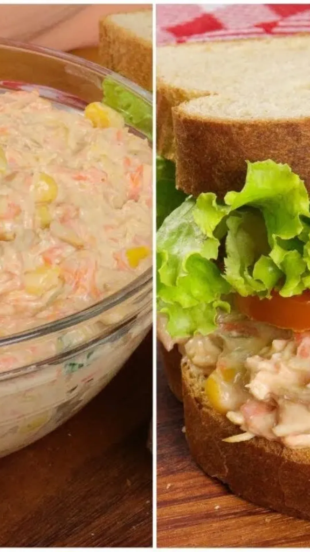 Receita de creme de frango para sanduíche natural e torradas que é o melhor que já comi