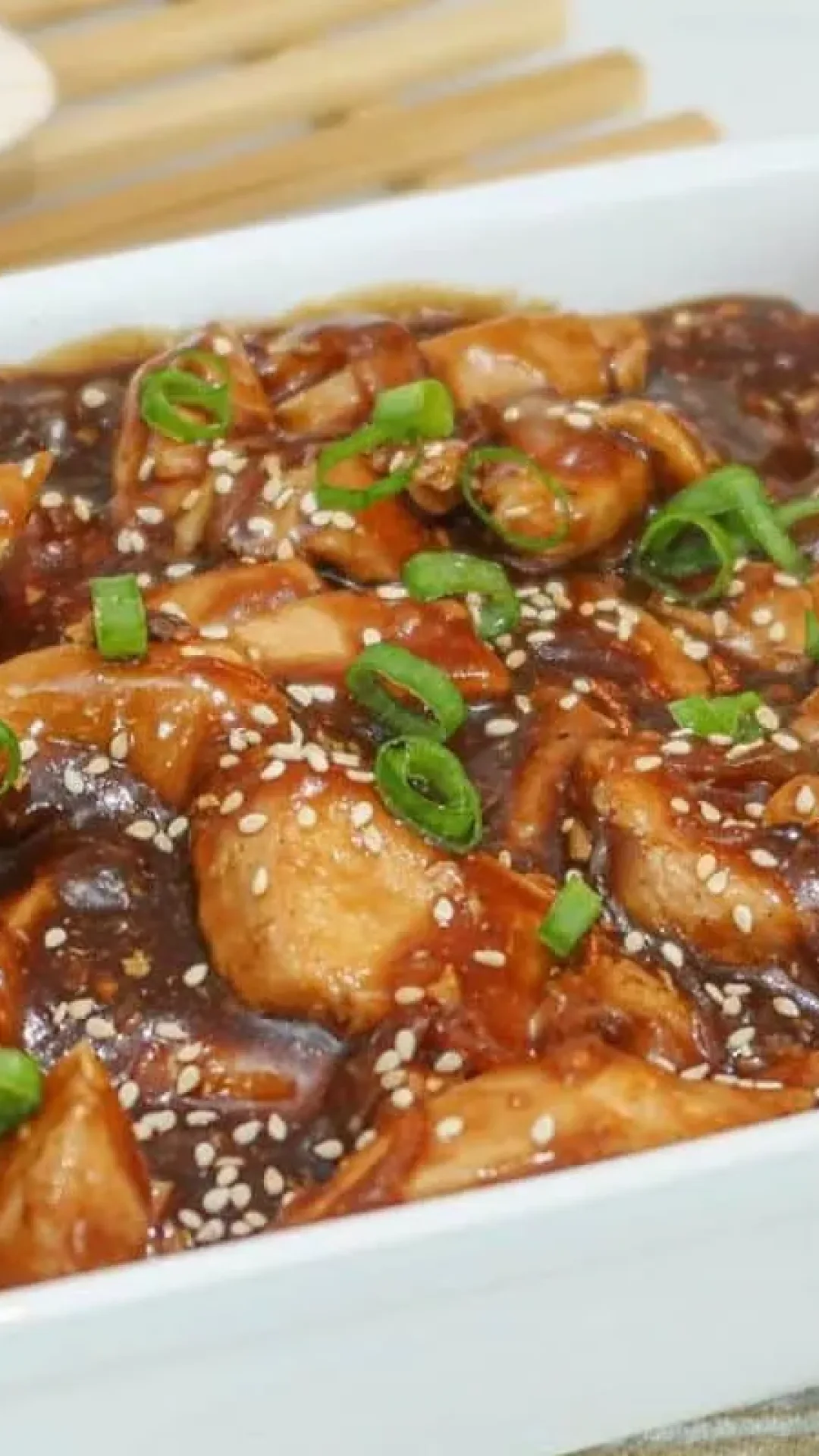 Receita de frango teriyaki suculento e gostoso igual de restaurante oriental