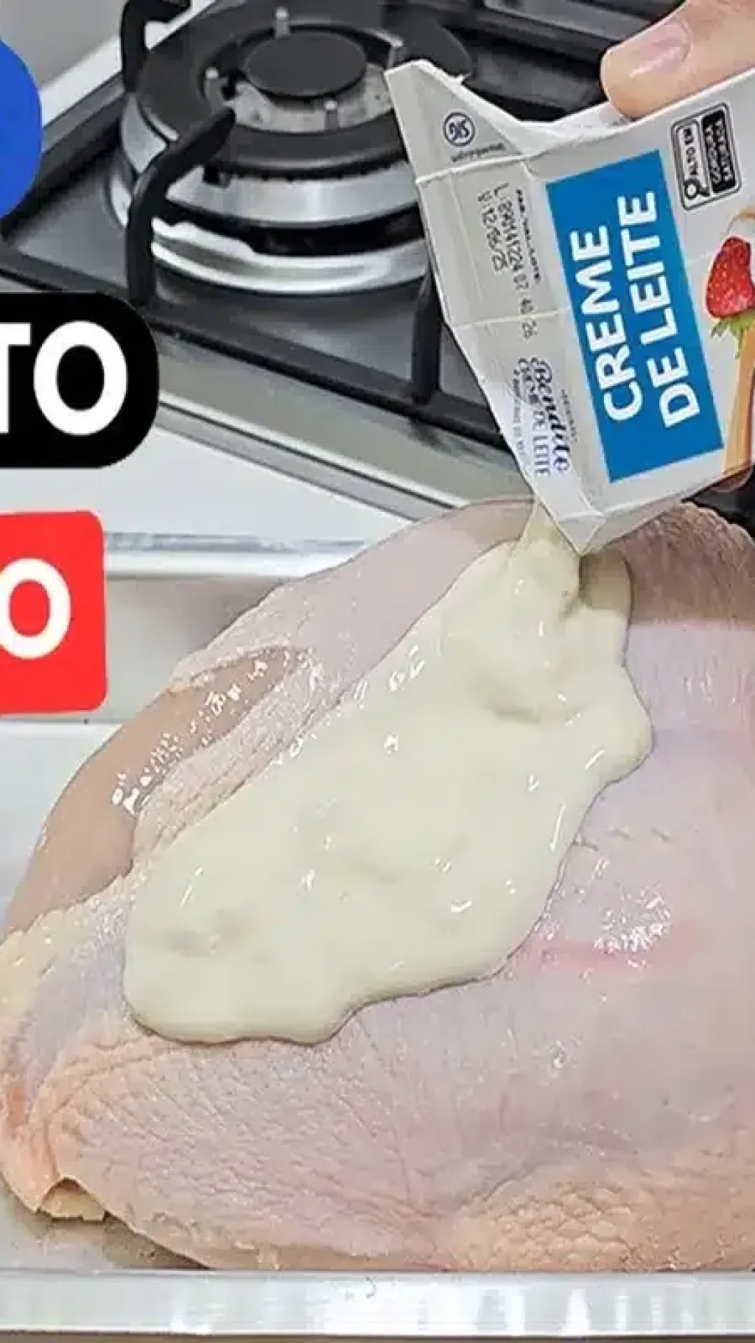 Receita de peito de frango com um segredo especial para ficar suculento e bem gostoso