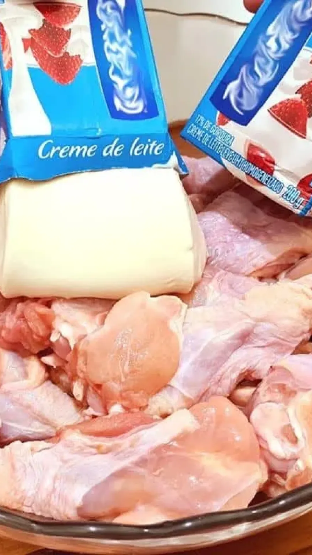 Receitas de frango com creme de leite vai deixar seu almoço muito mais delicioso