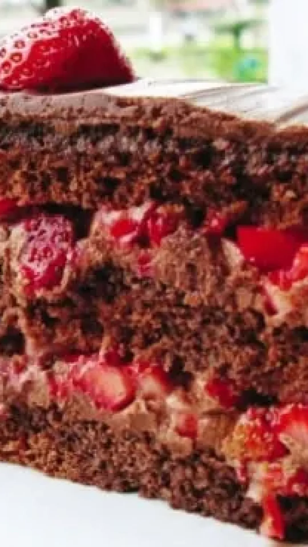 Recheio de Chocolate Alpino com Morango