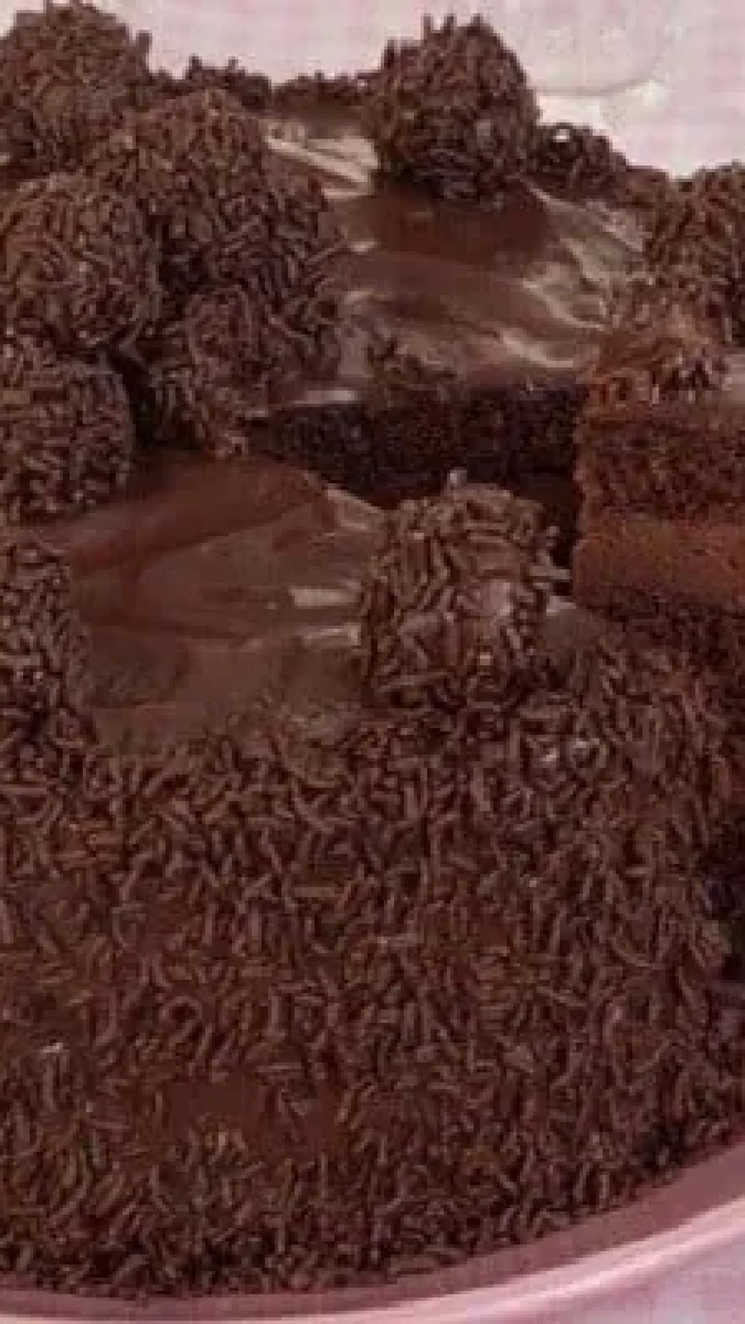 Recheio de Chocolate Para Bolo de Aniversário