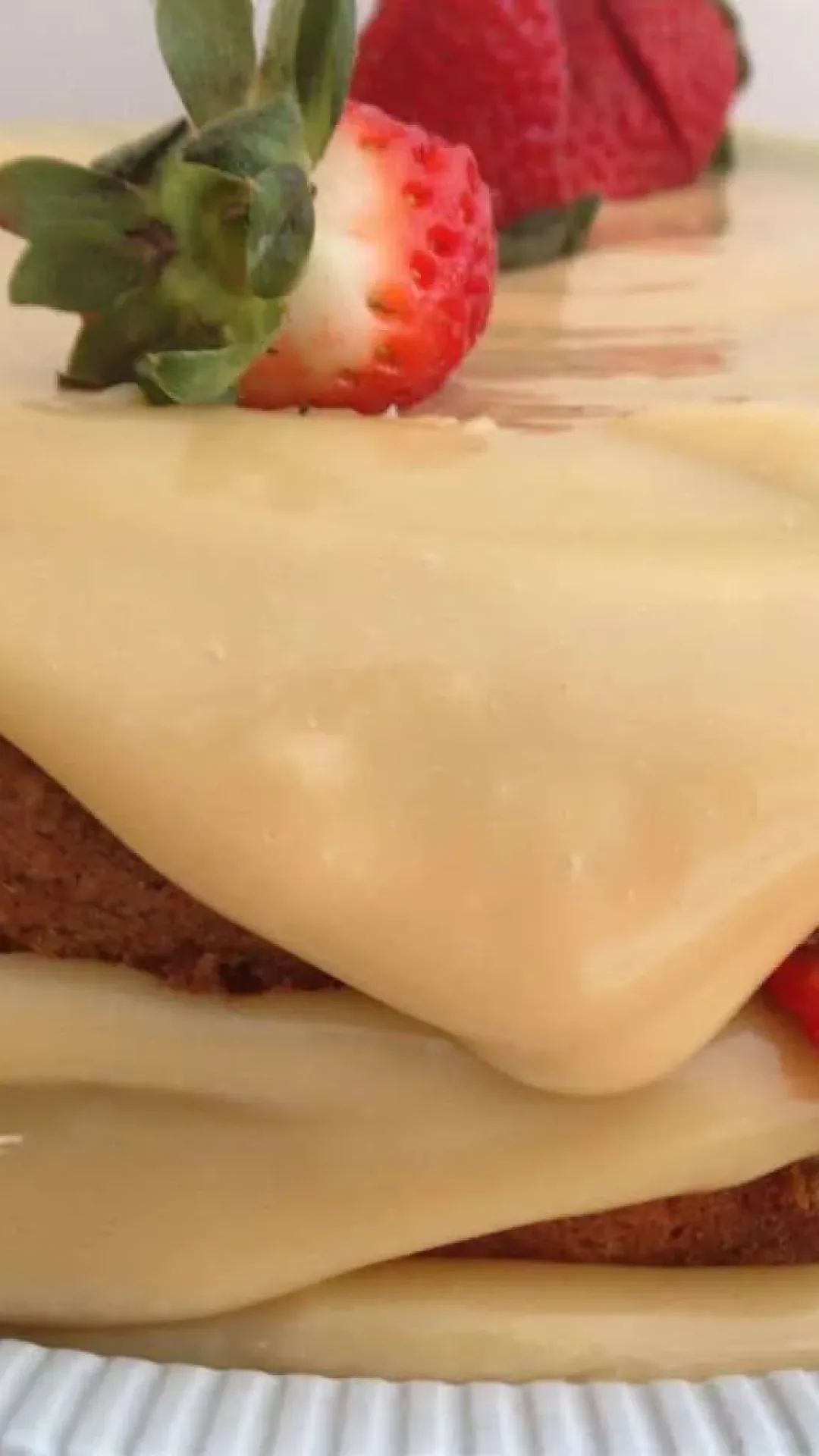 Recheio de Creme Belga da Isamara