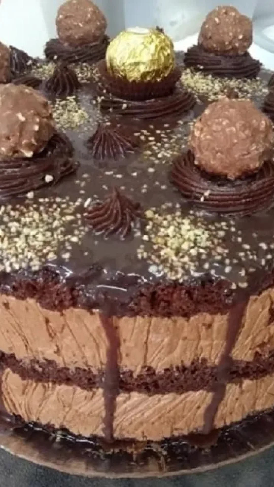 Recheio Ferrero Rocher Caseiro