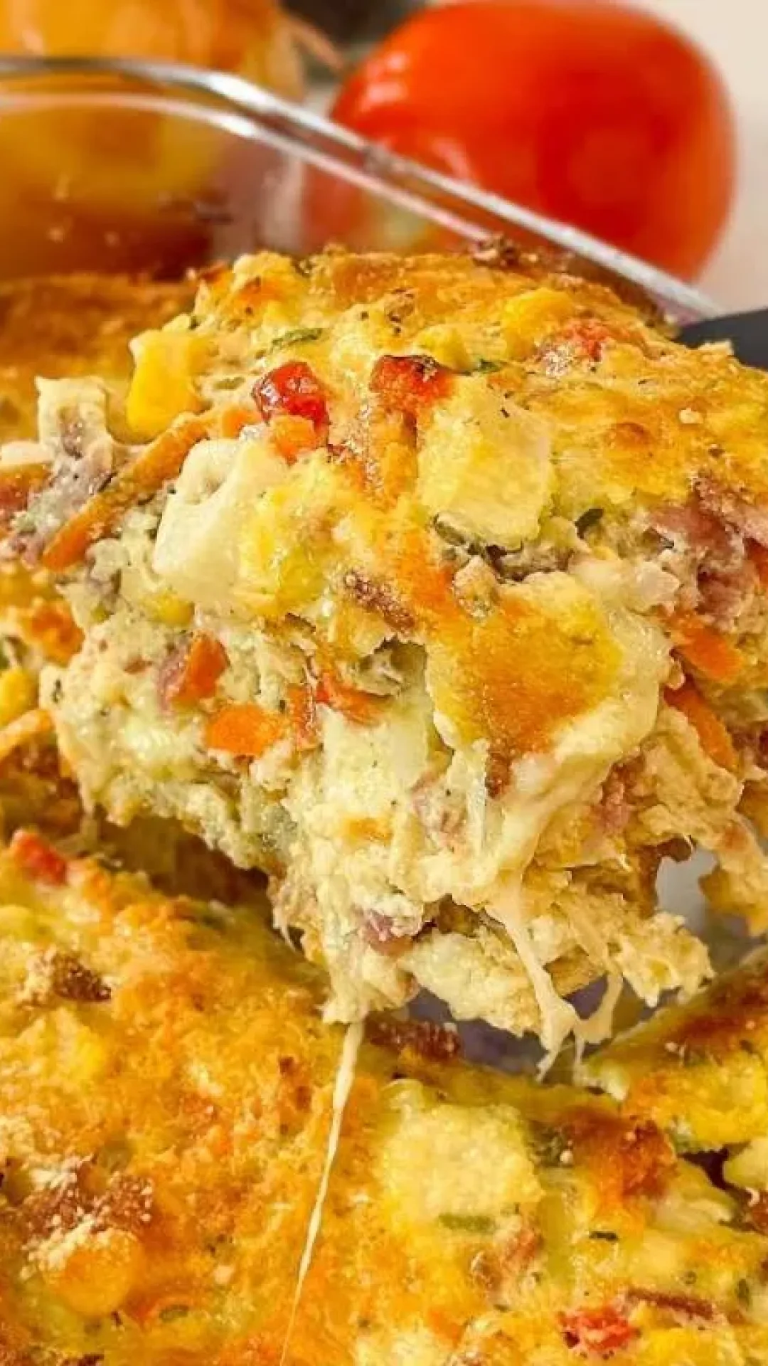 Refeição completa e saborosa com essa receita de omelete de forno delicioso