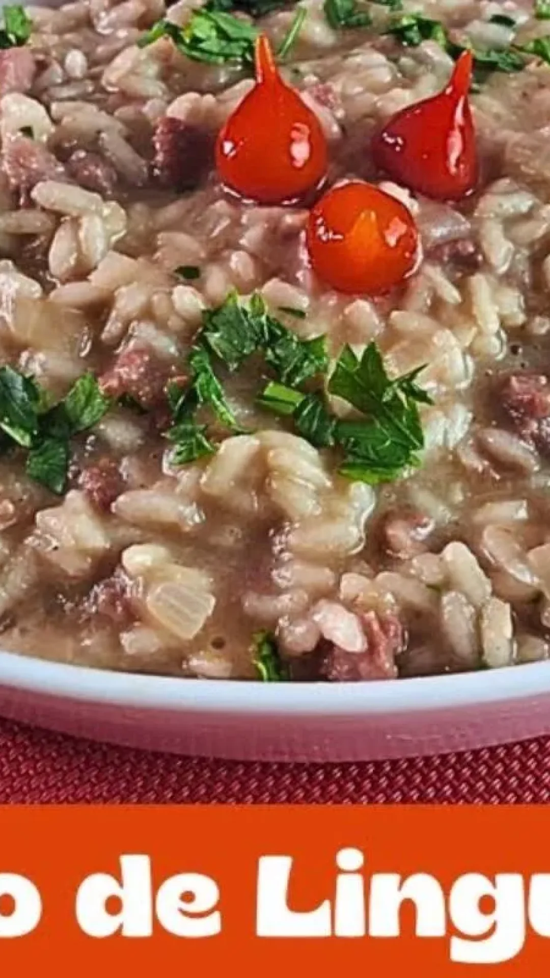 Risoto de linguiça ao vinho: para você preparar um jantar especial para sua família