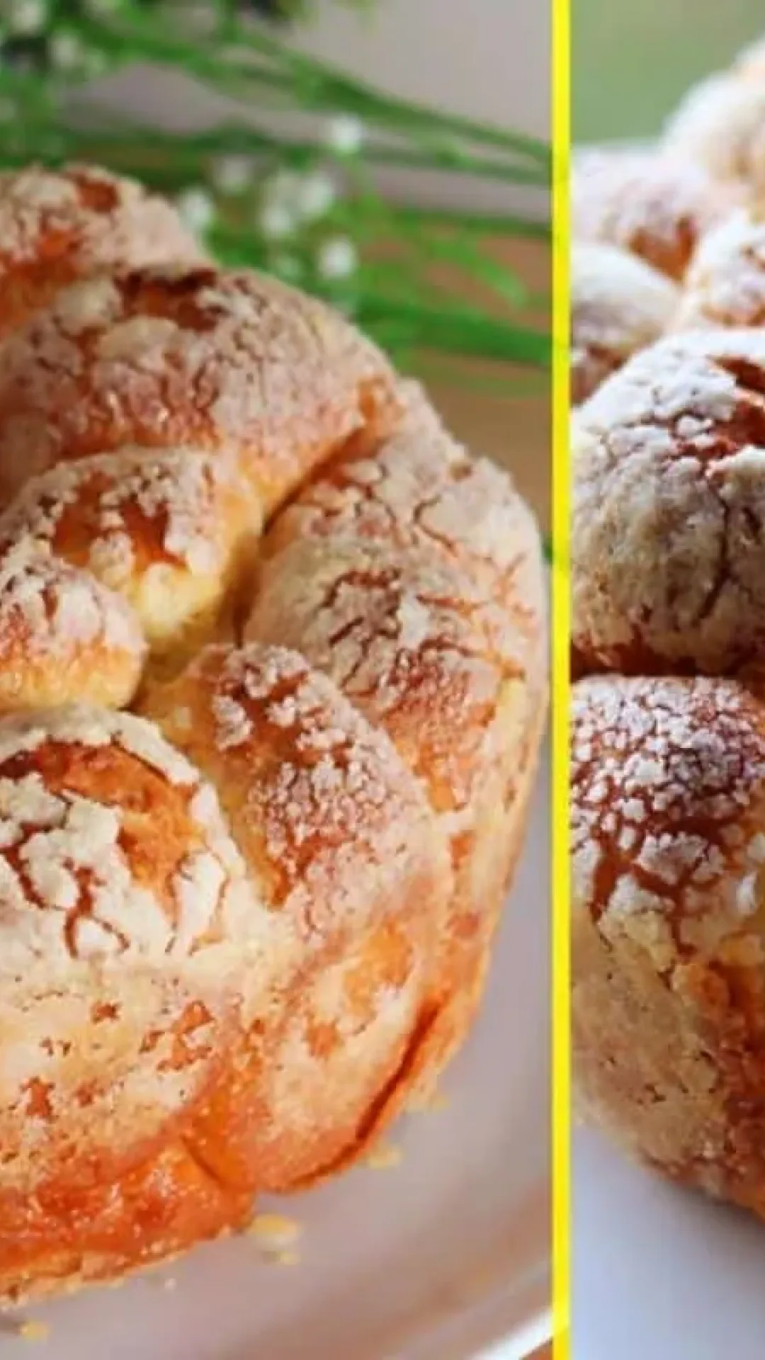 Rosca de coco caseira que é de dar água na boca só de olhar