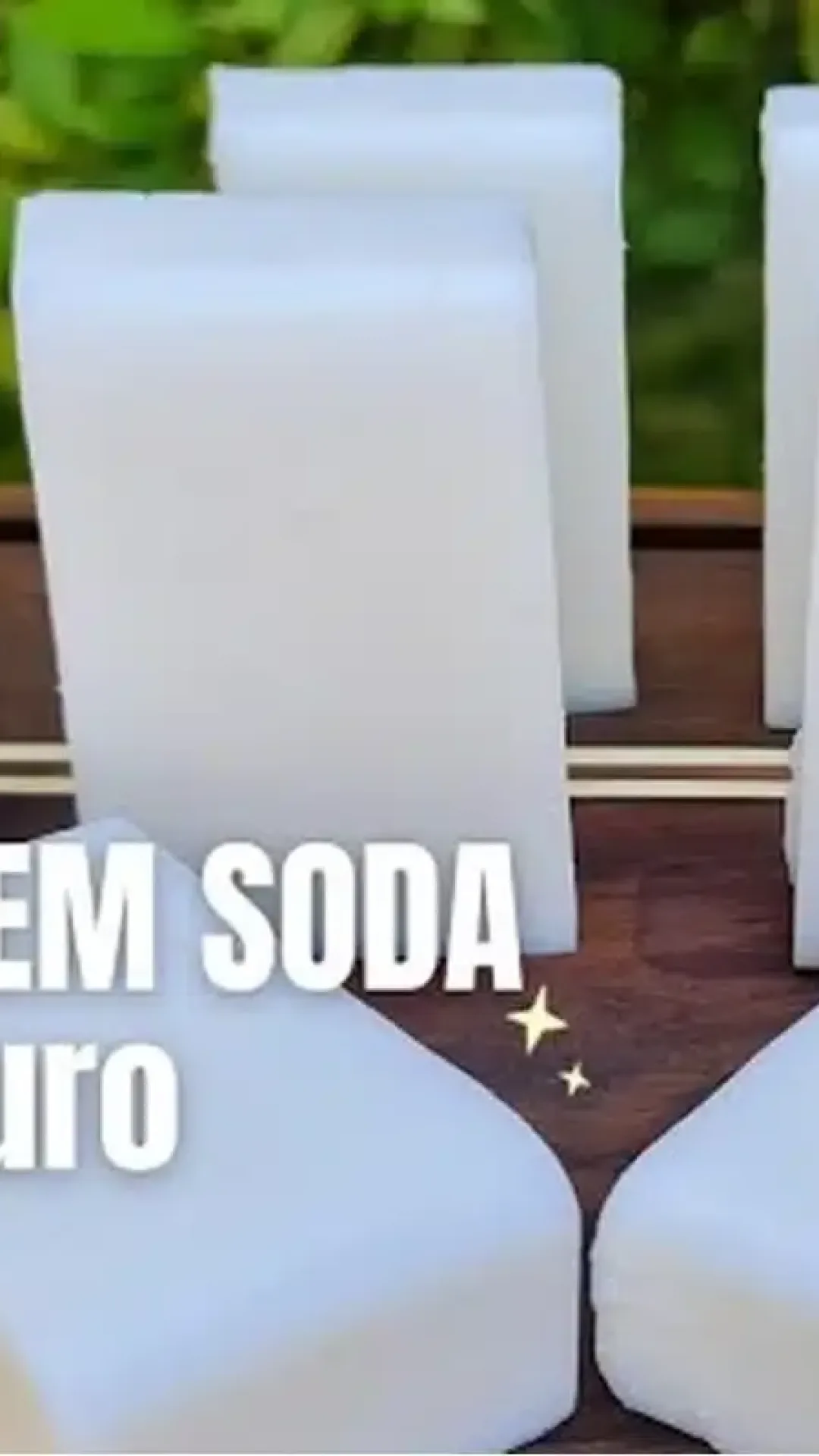 Sabão caseiro sem soda que não desmancha fácil na água e espuma bastante