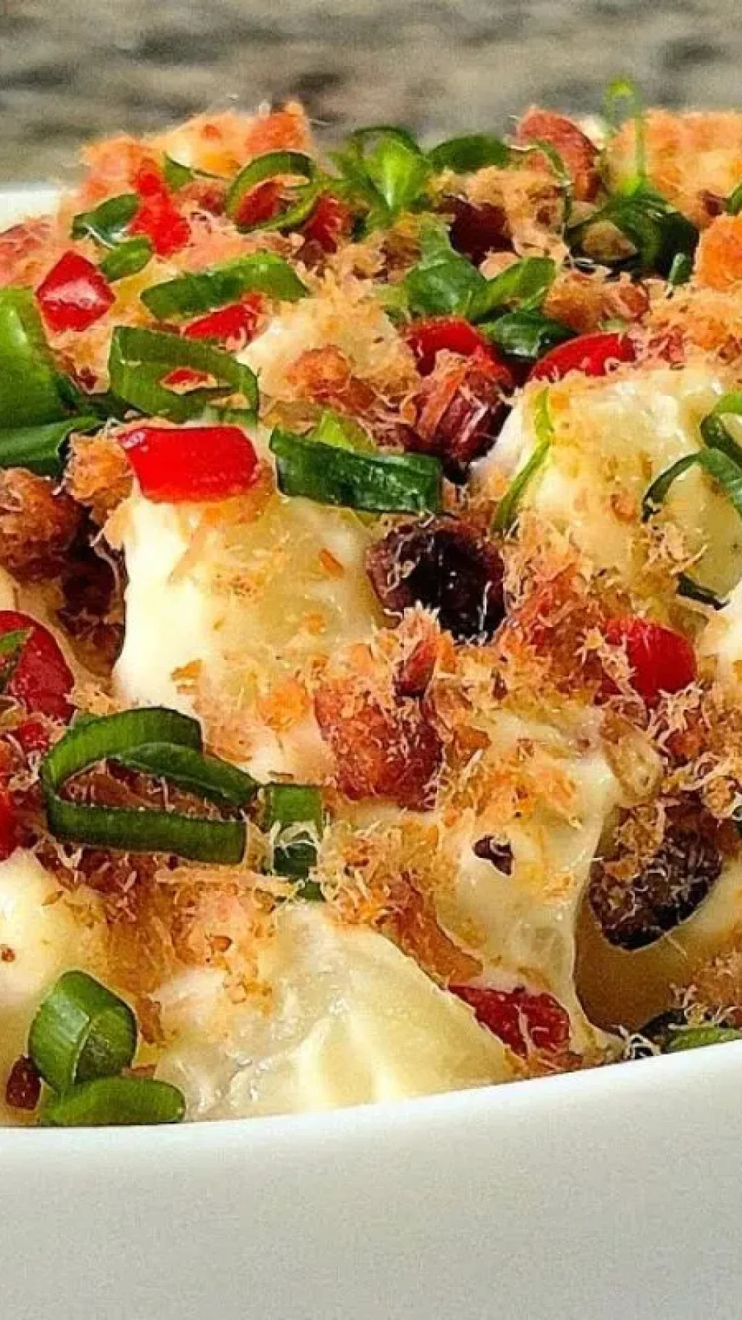 Salada para churrasco refrescante e crocante que é o acompanhamento perfeito para o seu domingo