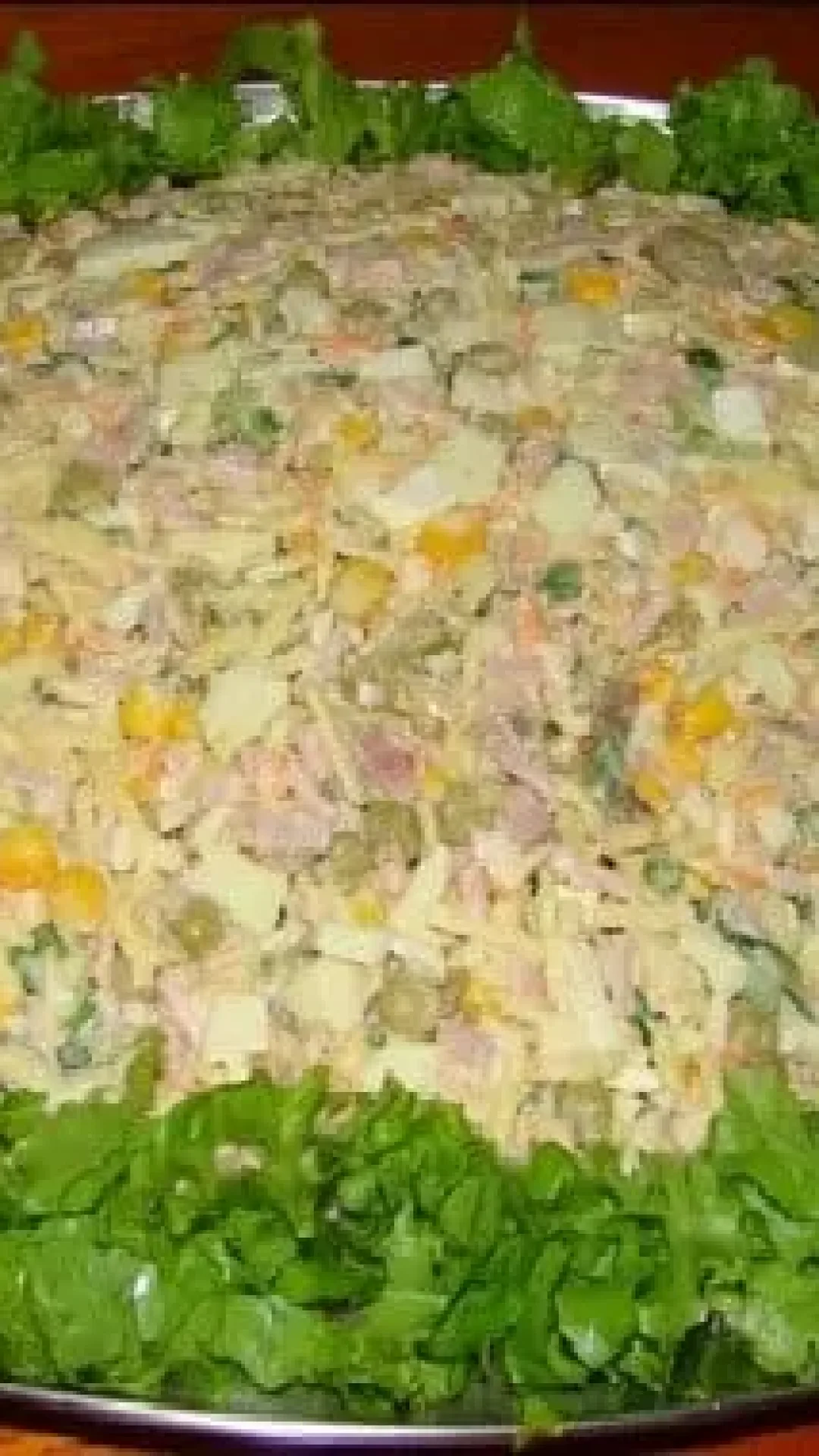 Salpicão de Frango com Queijo e Presunto