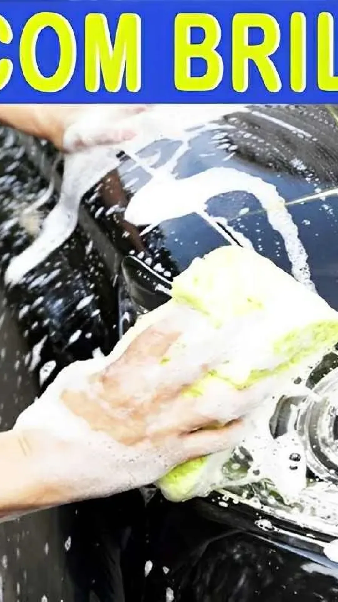 Shampoo para lavar carro e deixá-lo brilhando com apenas 2 ingredientes