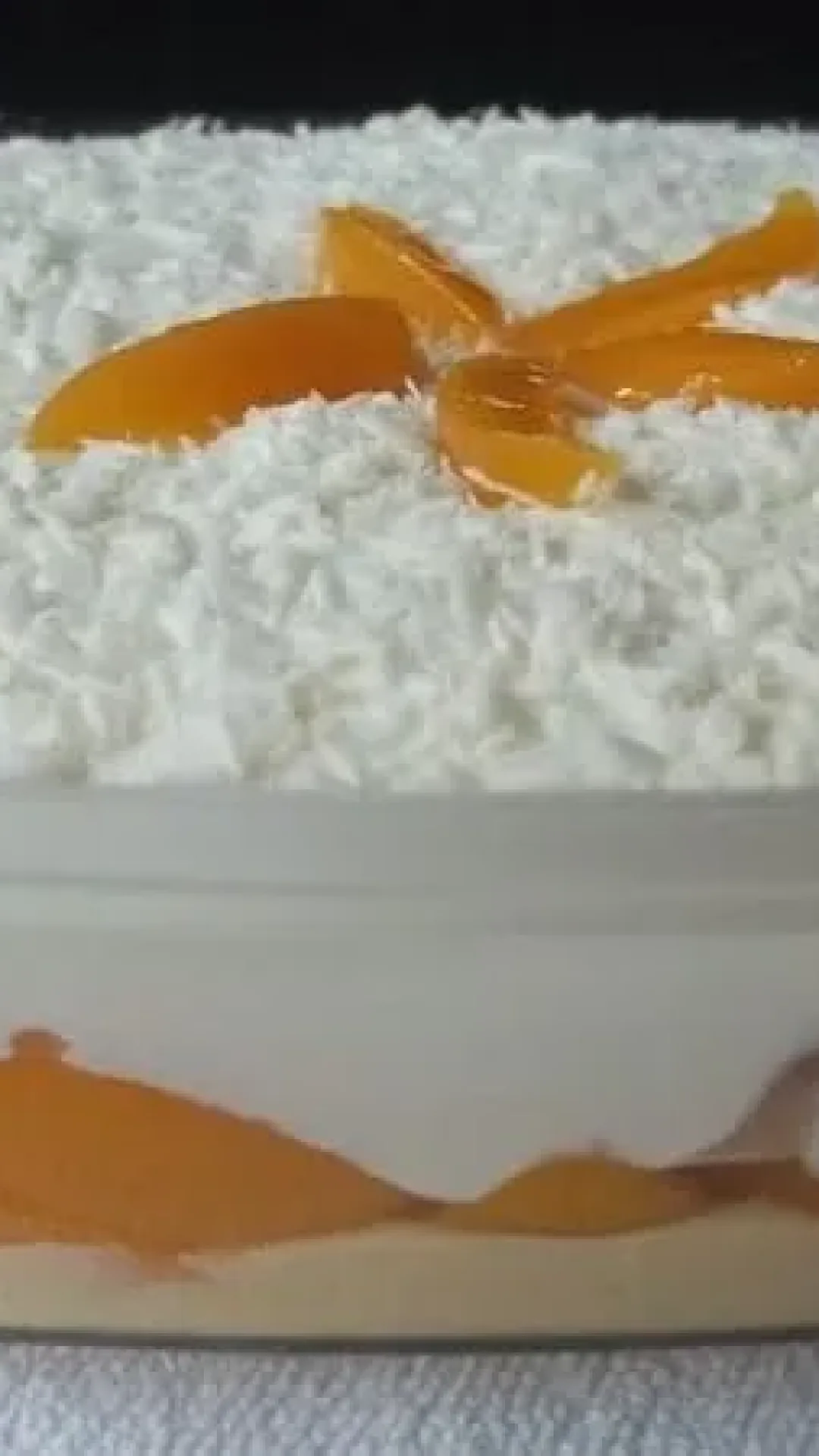 Sobremesa de Pêssego Para o Natal