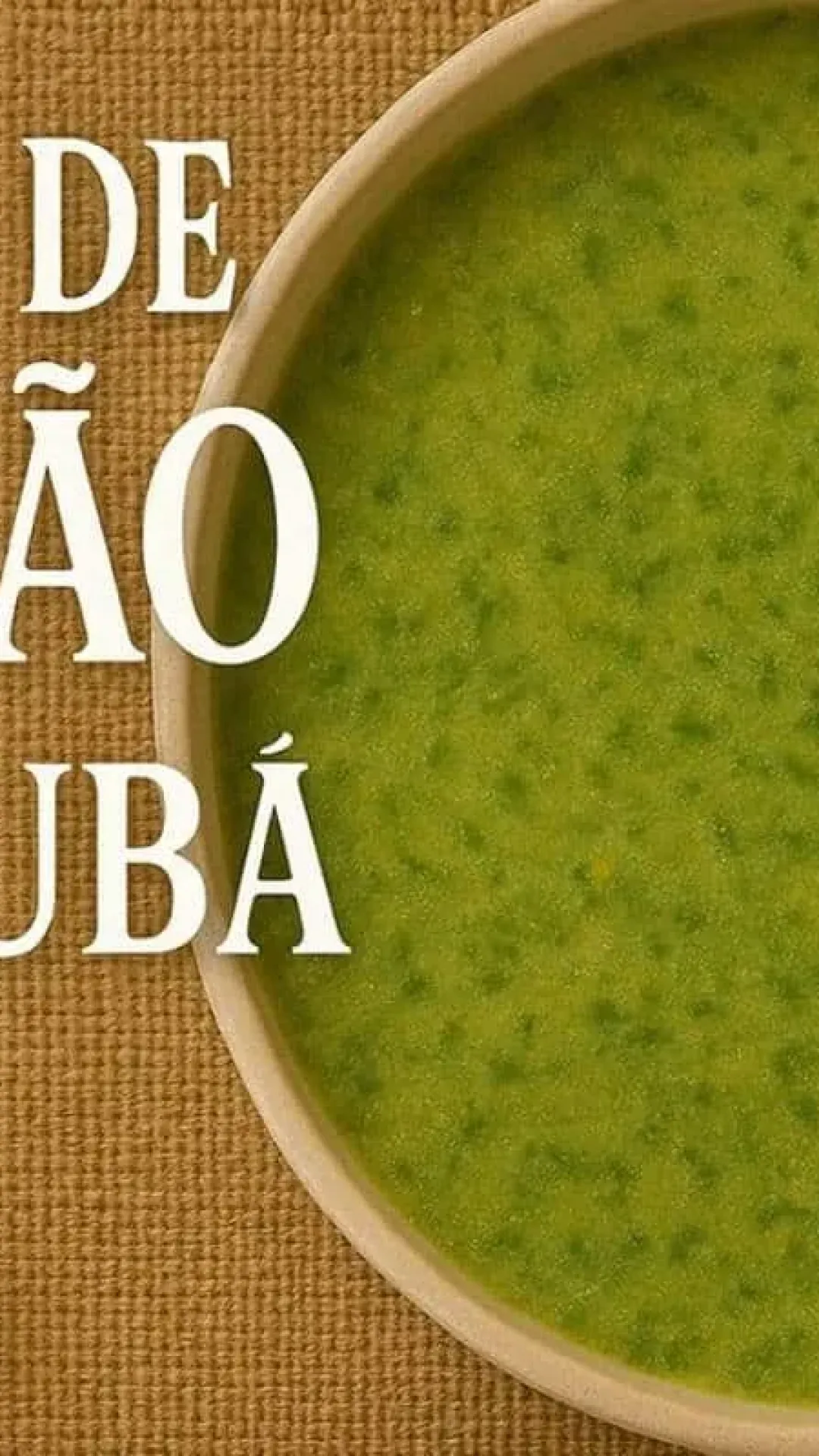 Sopa de agrião com fubá: já anota essa receita para seu jantar quando o inverno chegar