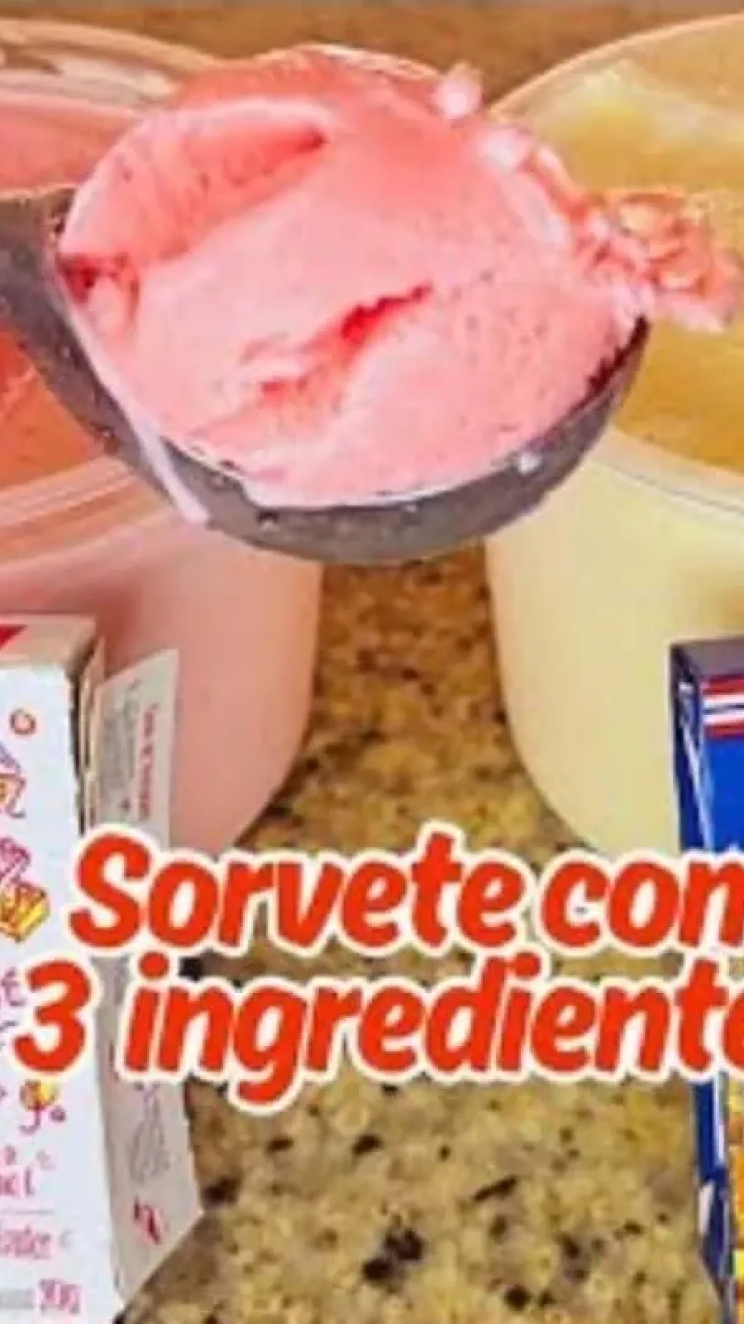 Sorvete caseiro: aprenda a fazer essa gostosura que rende muito usando apenas 3 ingredientes