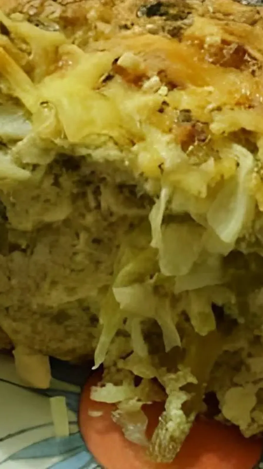 Torta cremosa de repolho com sardinha um prato leve e delicioso para os dias de verão
