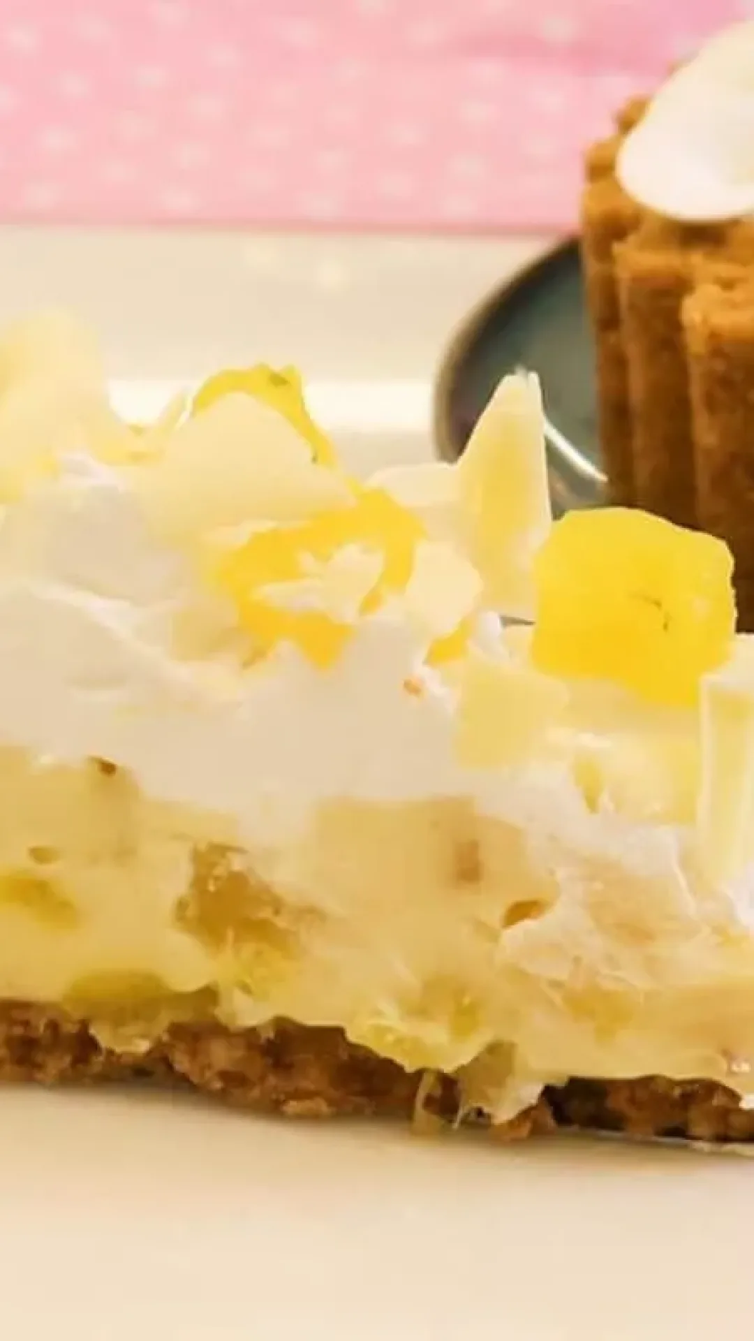 Torta de abacaxi gelada: sobremesa refrescante e fácil para o verão