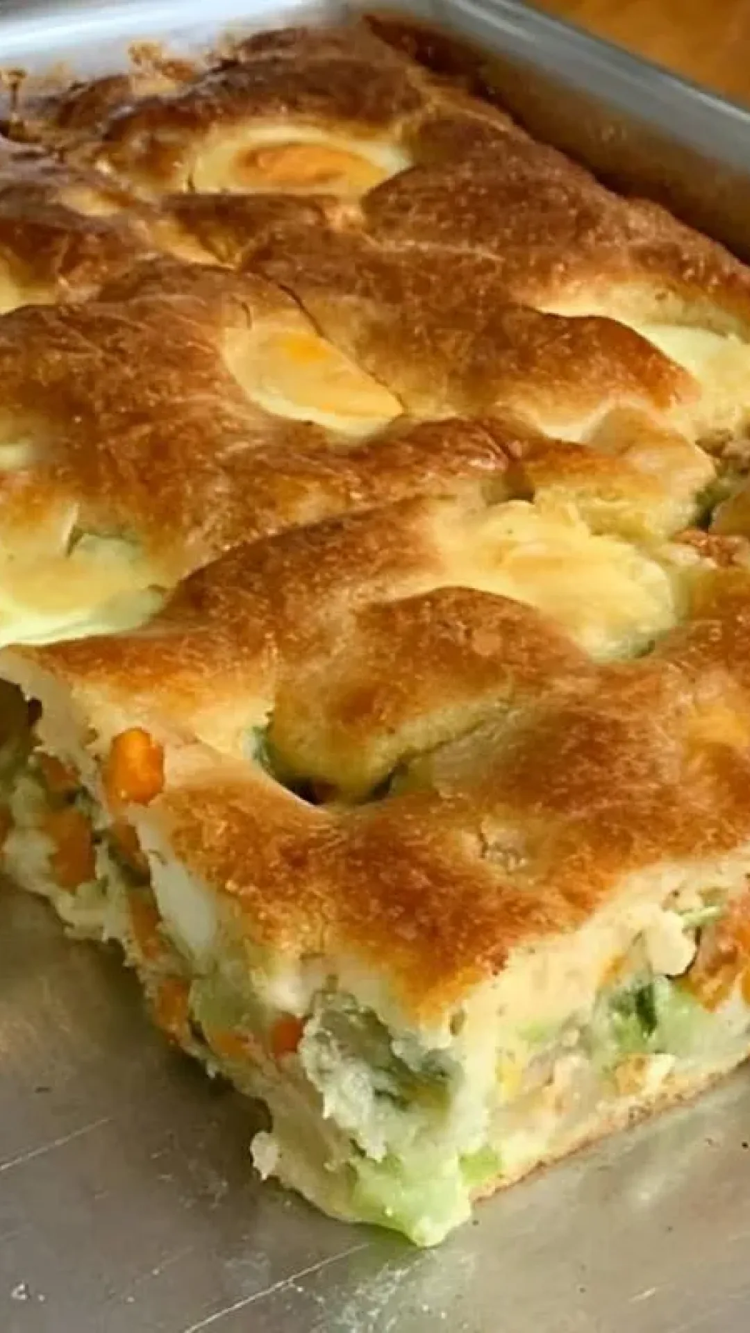 Torta de legumes de liquidificador de um jeito prático uma opção saudável para seu jantar