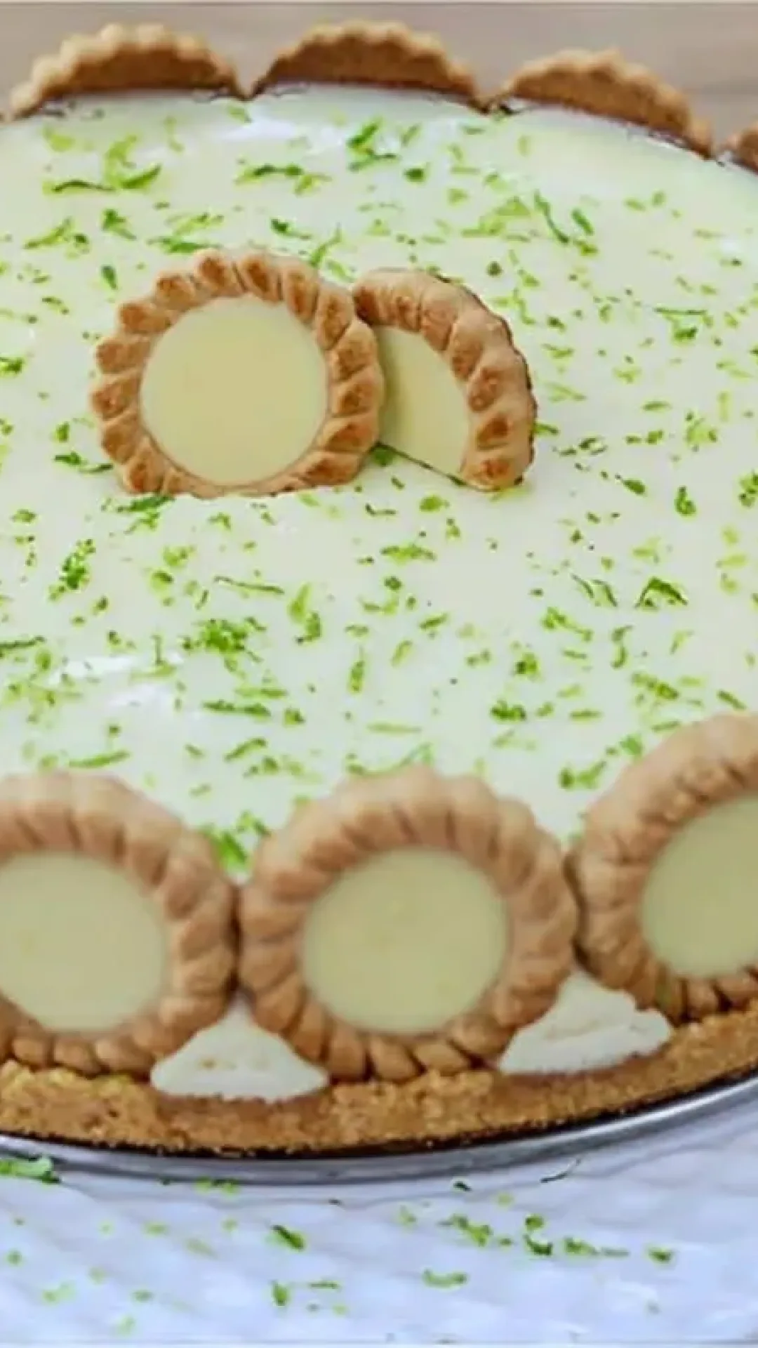 Torta de limão barata de fazer para seu almoço de natal