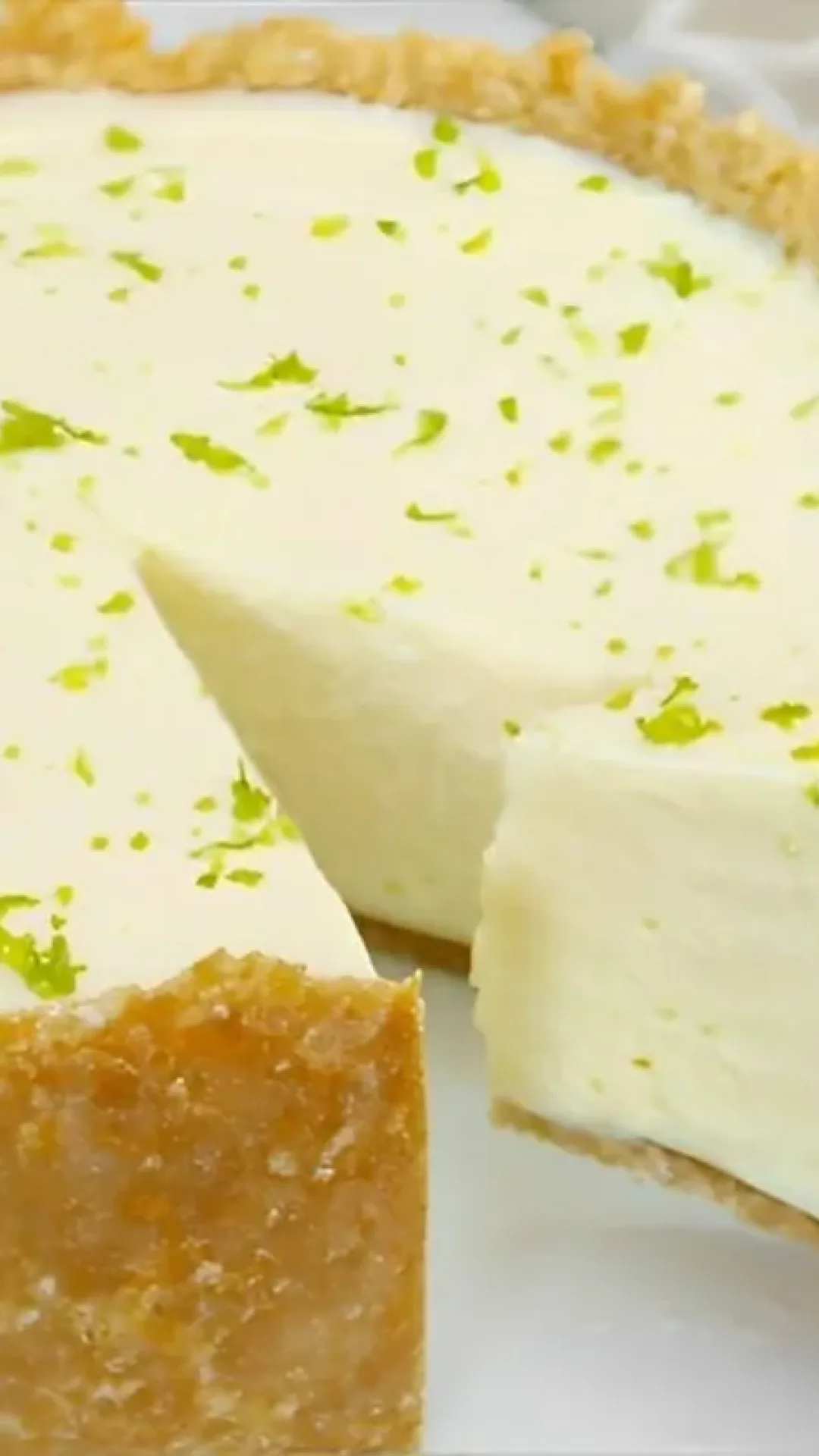 Torta de limão sem gelatina com um sabor super refrescante para esse natal que vem aí
