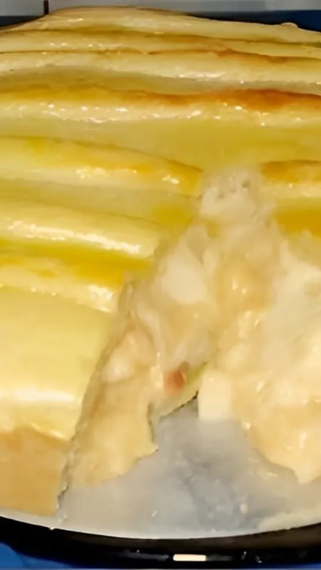 Torta de palmito cremosa com massa que desmancha na boca uma delícia