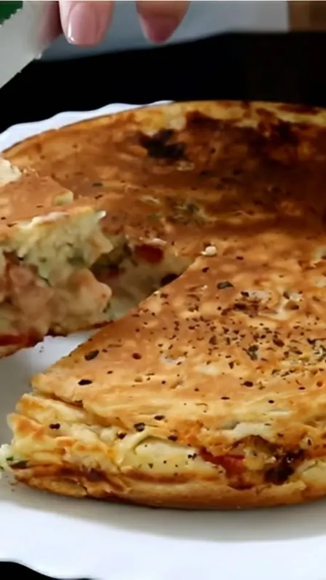 Torta de sardinha na frigideira uma torta prática que fica pronta em minutos