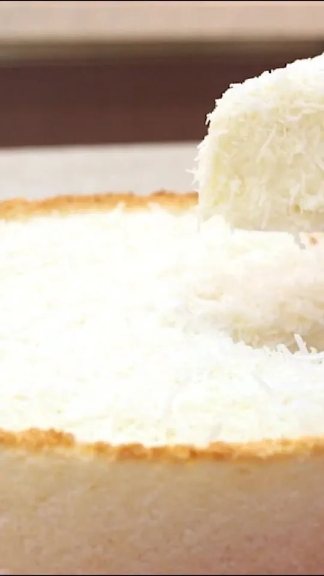 Torta dos Anjos: sobremesa de coco rápida, fácil e deliciosa que não leva farinha