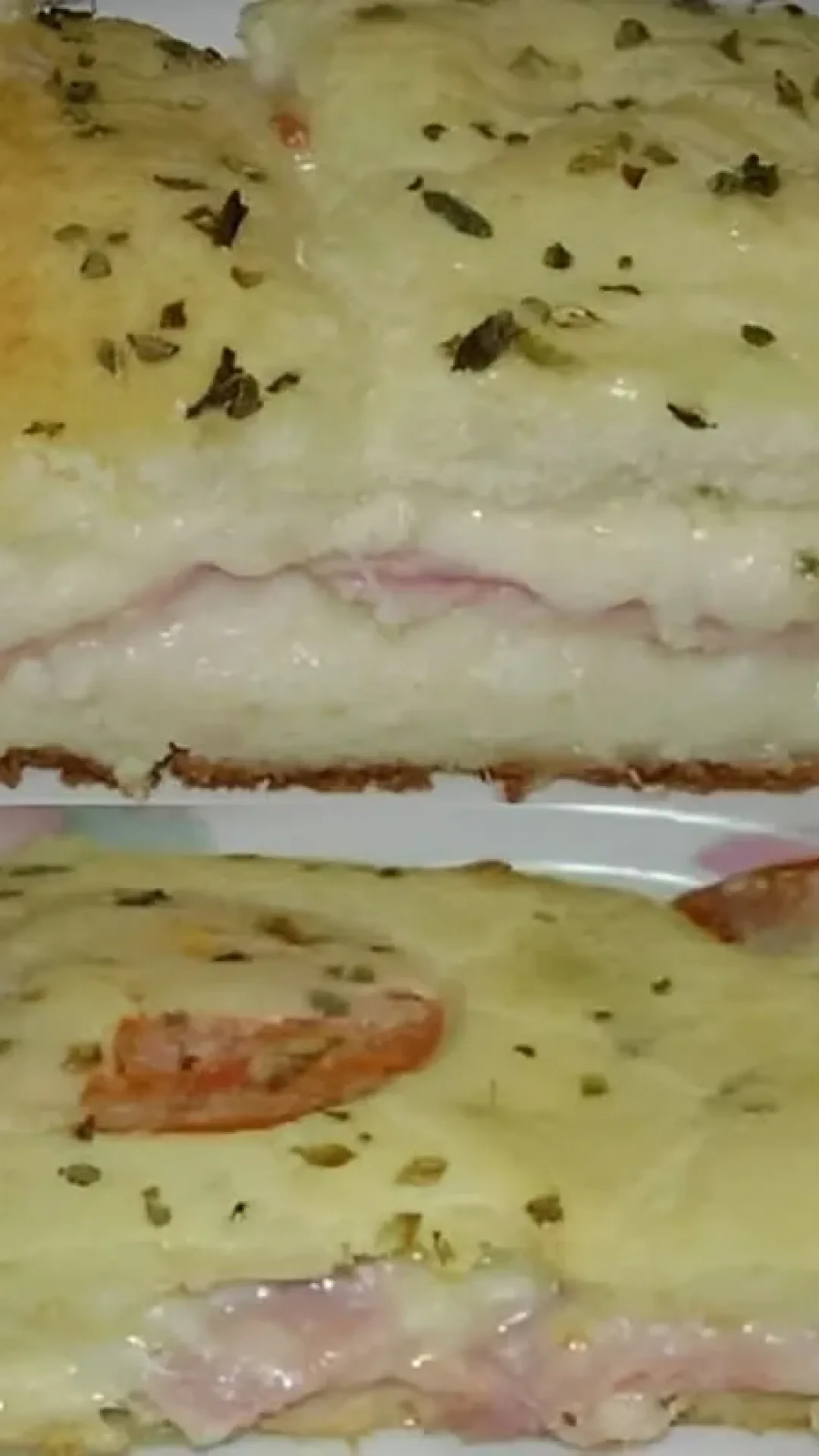 Torta napolitana com pão de forma é só montar e levar para o forno