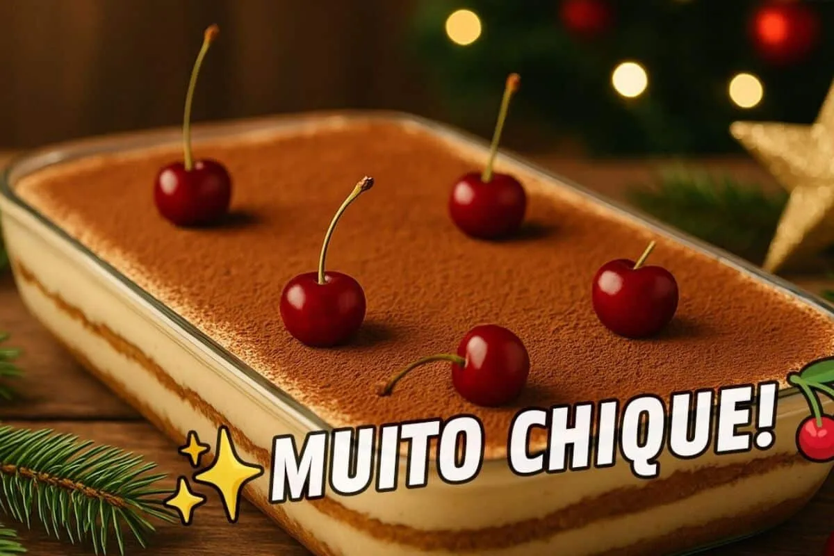 Tiramisù clássico: a sobremesa famosa que todo mundo ama, feita de um jeito muito simples para você