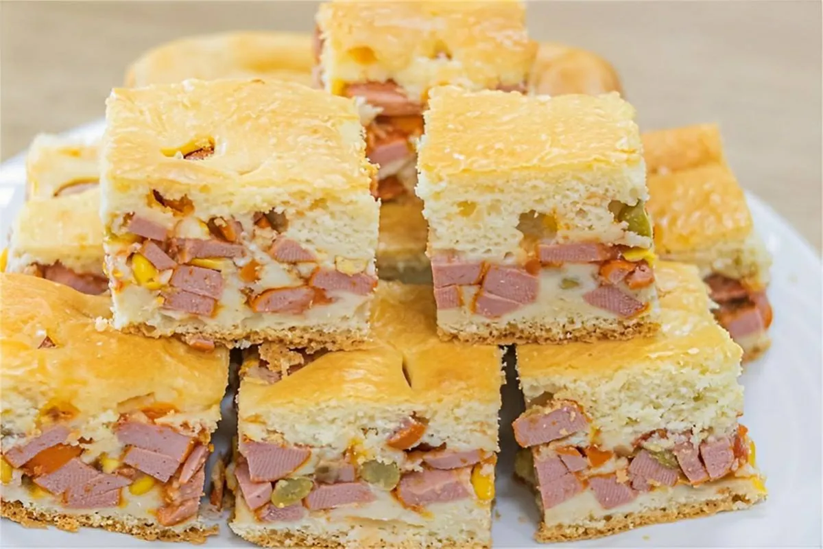 Torta cachorro quente um lanche rápido e delicioso para as noites de feriado de carnaval