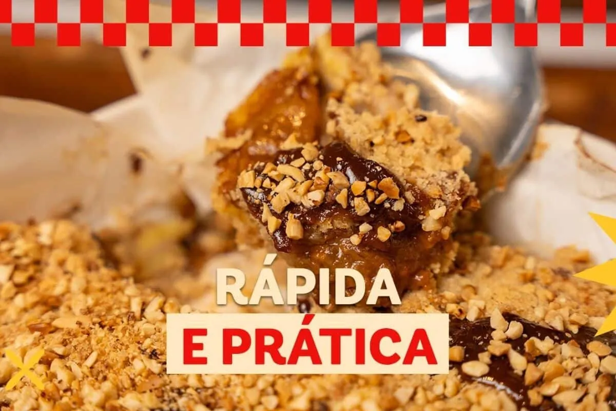 Torta de banana mais fácil do mundo que fica pronta em minutos e é a opção mais deliciosa