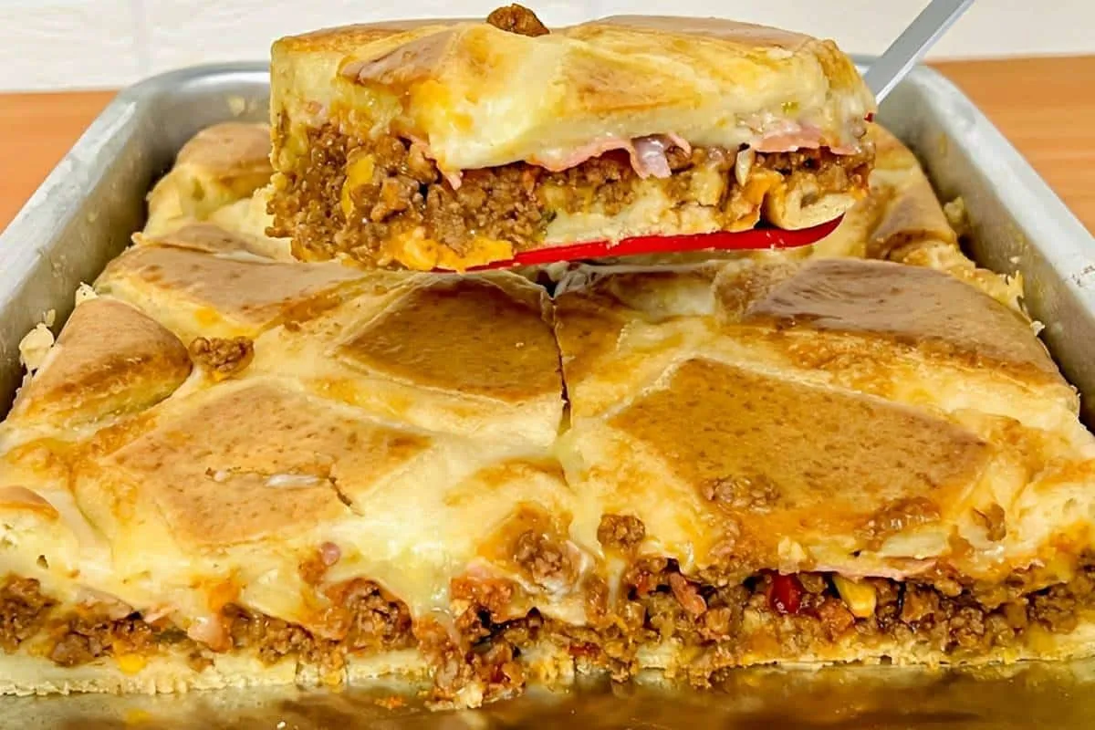 Torta de carne moída de liquidificador um lanche simples e delicioso para qualquer dia da semana